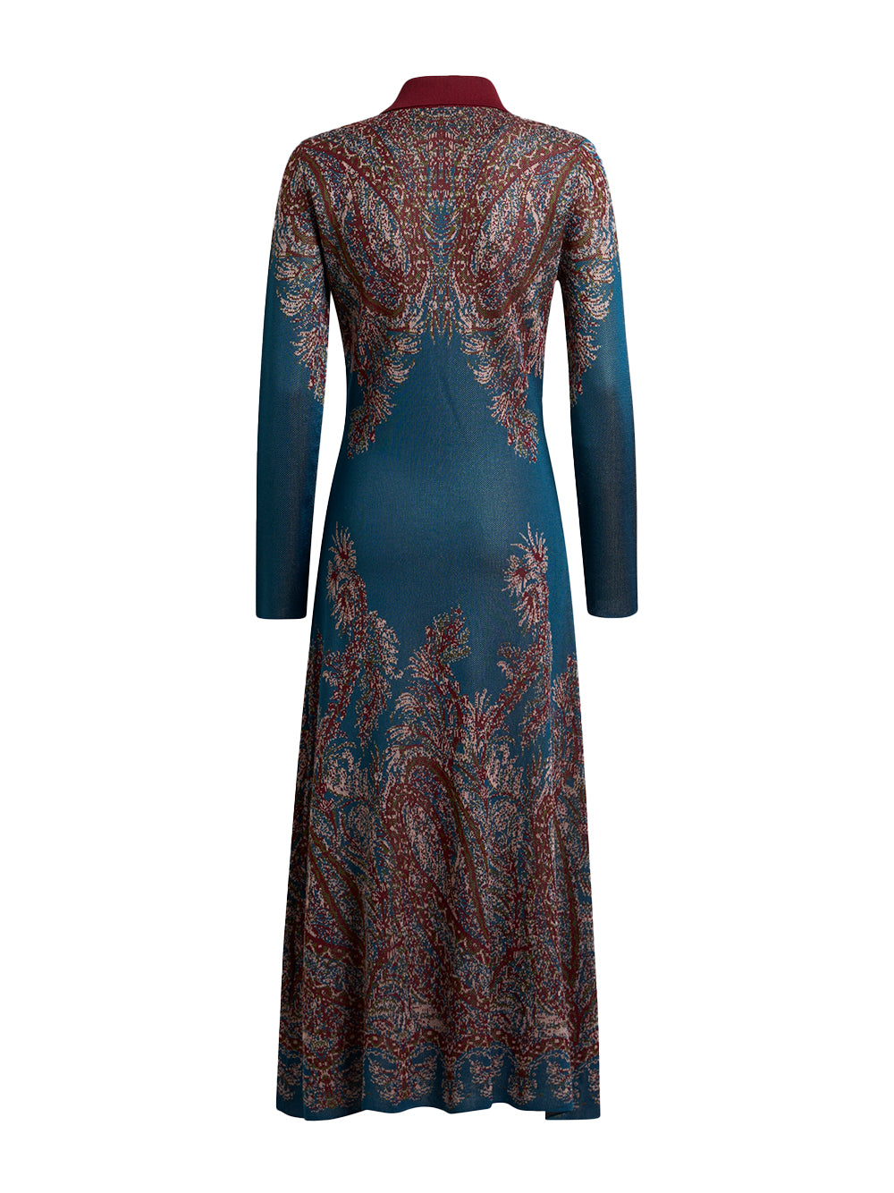 Paisley Jersey Shirtdress