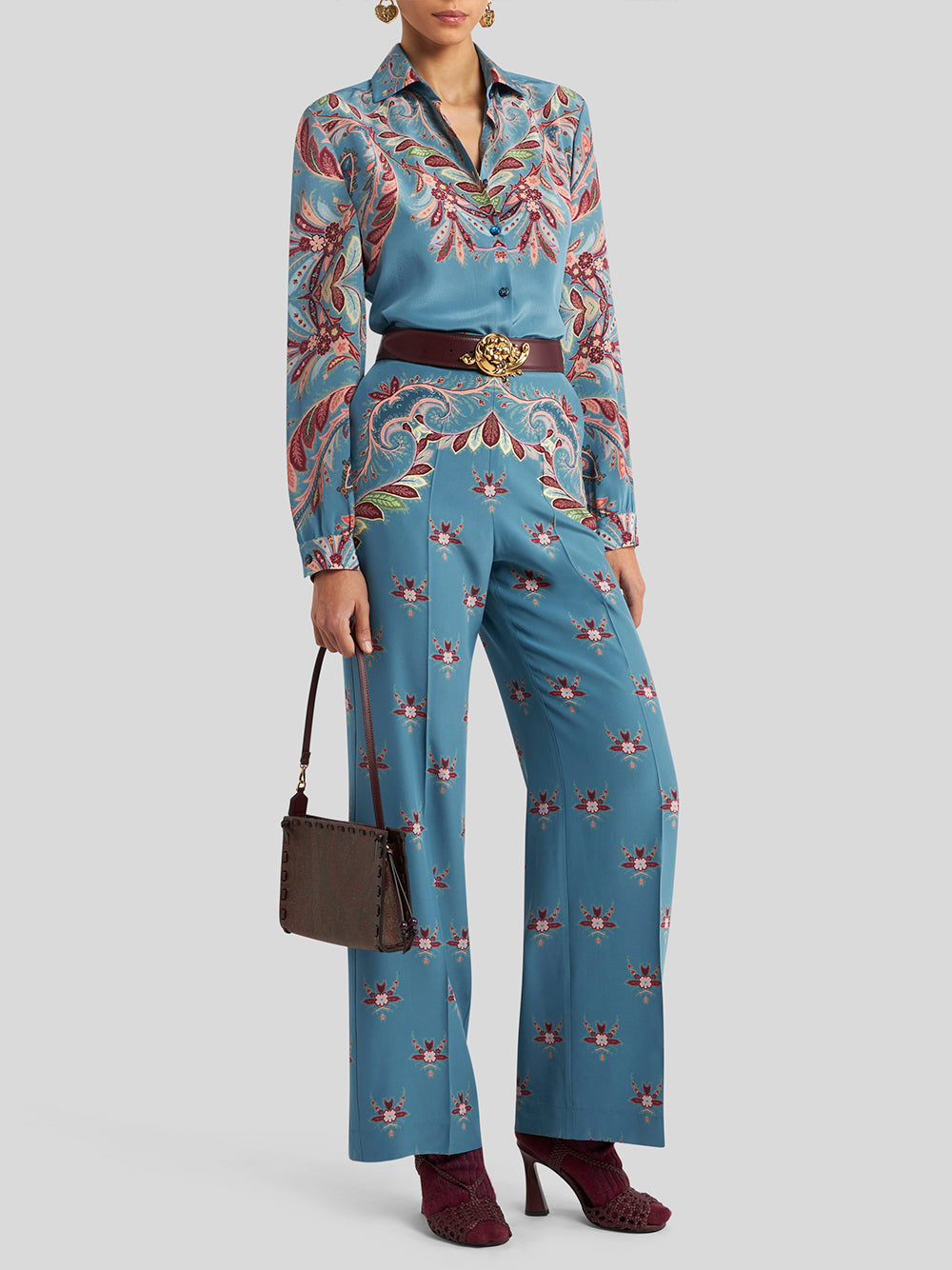 Paisley Silk Shirt