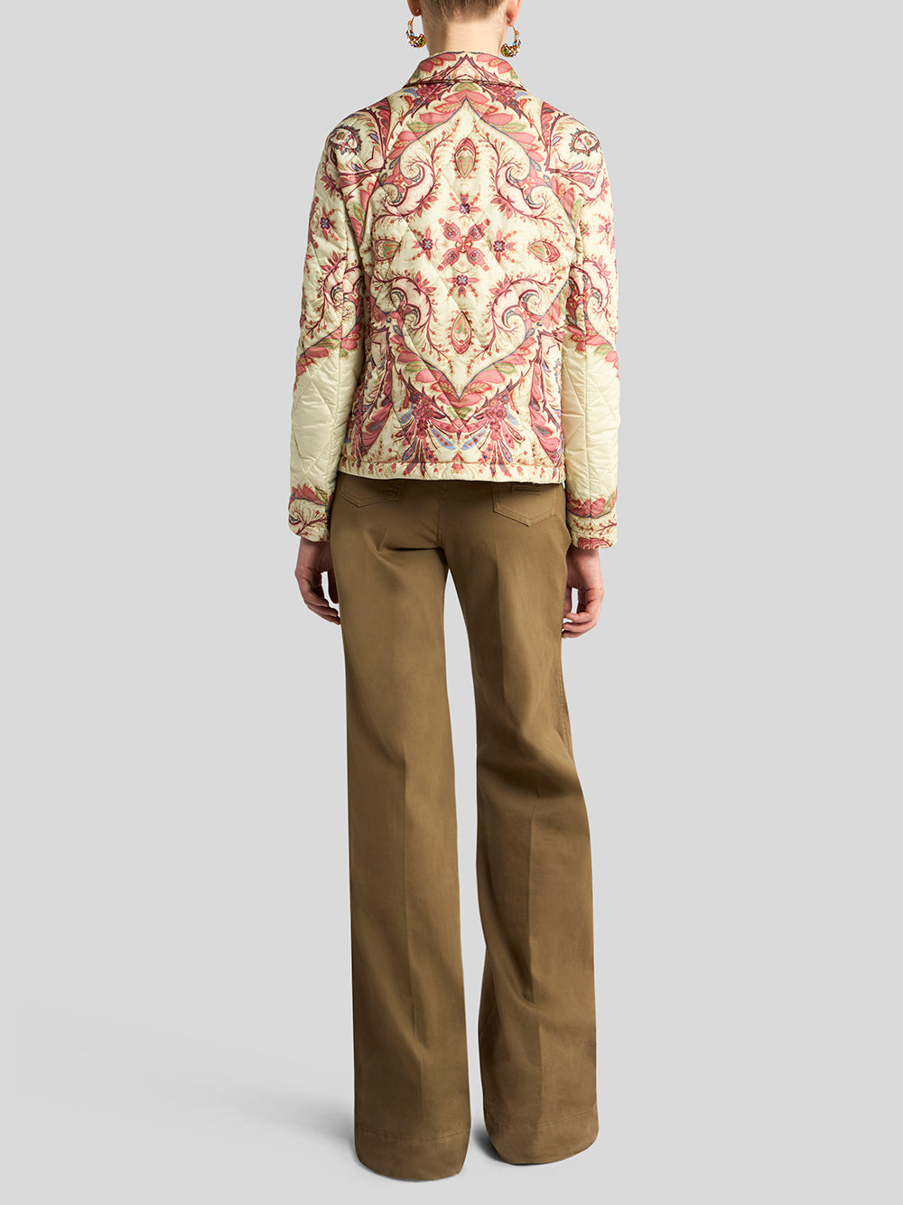 Printed Puffer Jacket