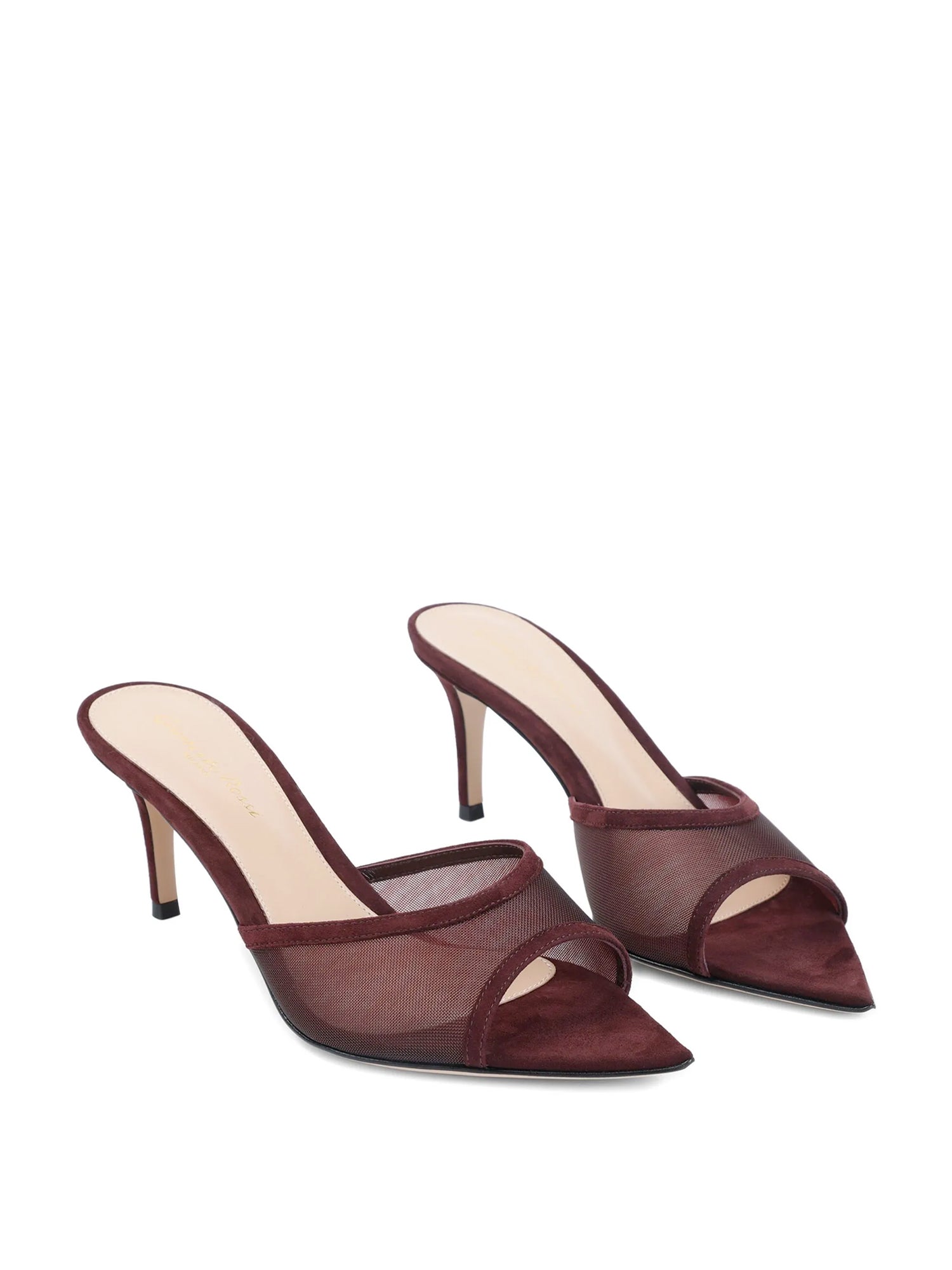Sienna Suede and Mesh Mules