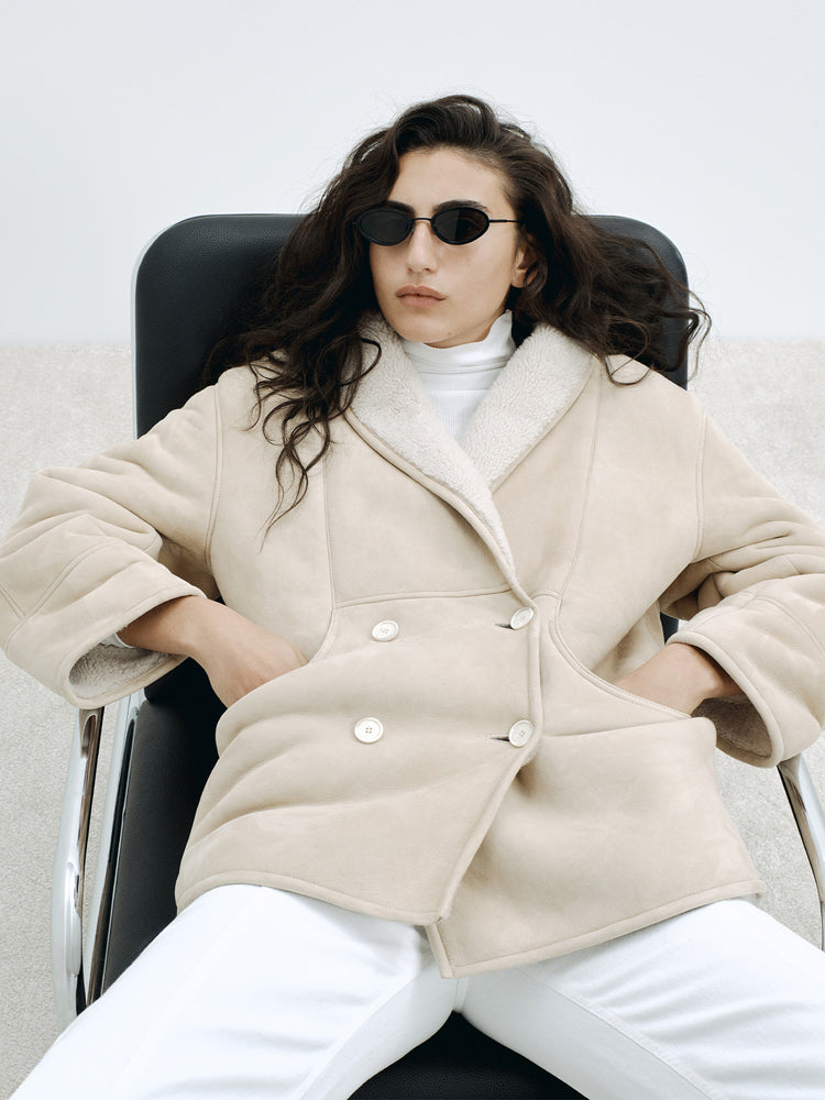 House of Dagmar | Relaxed Wool Coat – Kirna Zabête