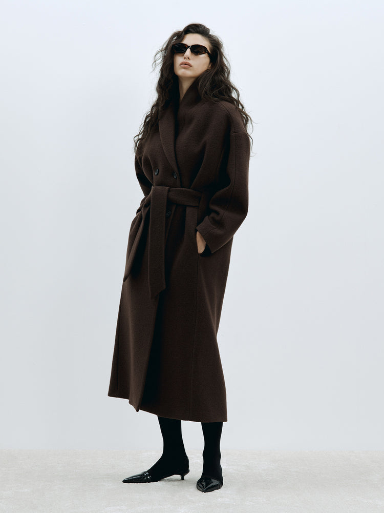 スウェーデン発House of Dagmar ロングテイラードコート House of Dagmar | Relaxed Wool Coat – Kirna Zabête