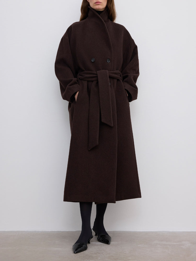 House of Dagmar | Relaxed Wool Coat – Kirna Zabête
