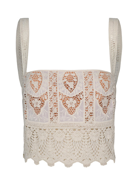 Johanna Ortiz | Casablanca Embroidered Top – Kirna Zabête