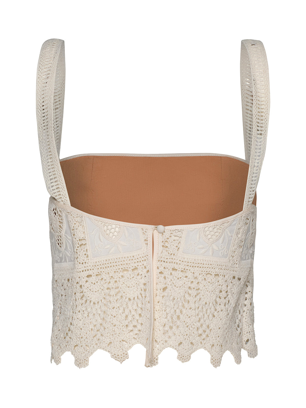 Casablanca Embroidered Top
