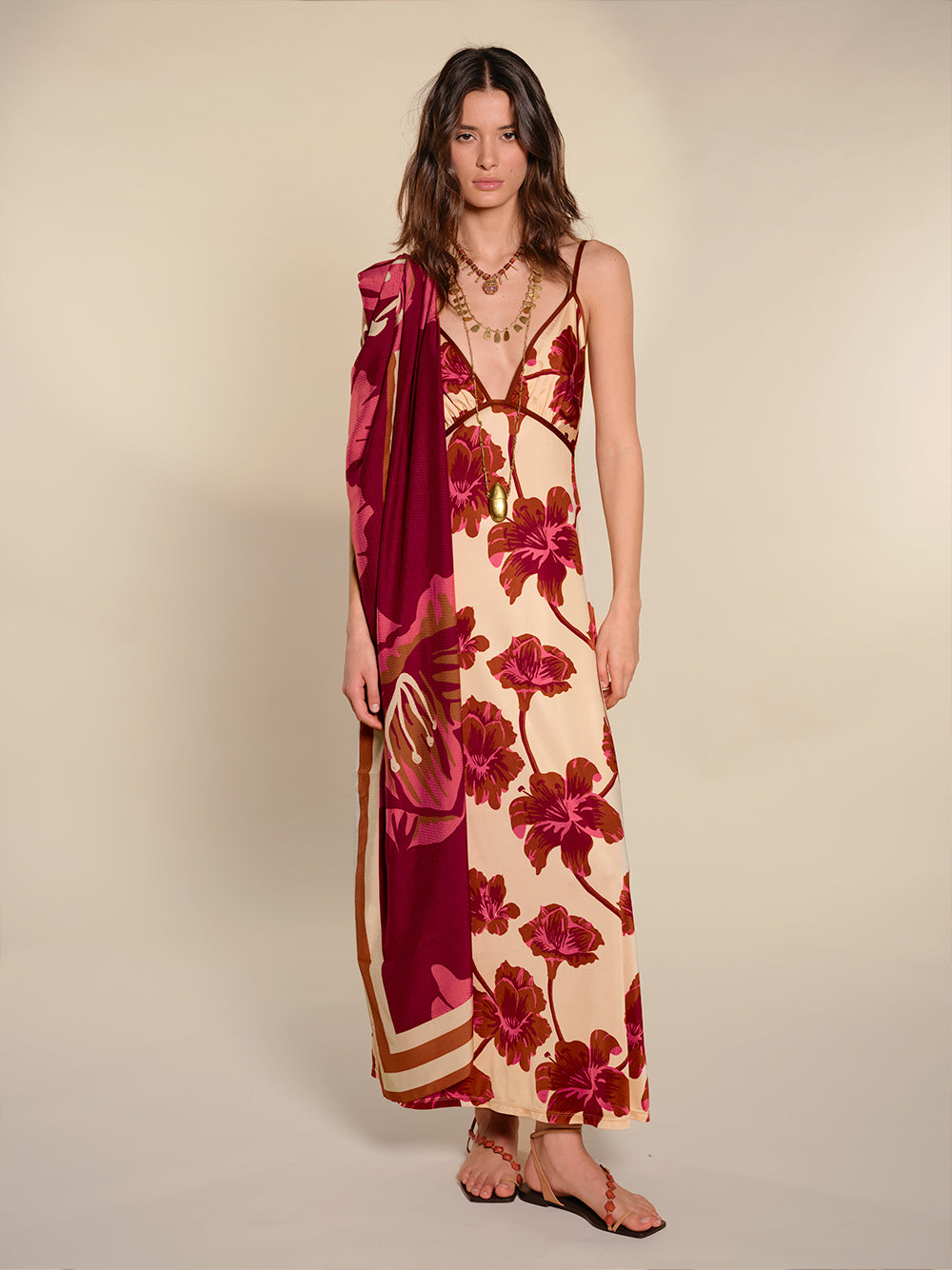 Sendero De Astromelias Dress