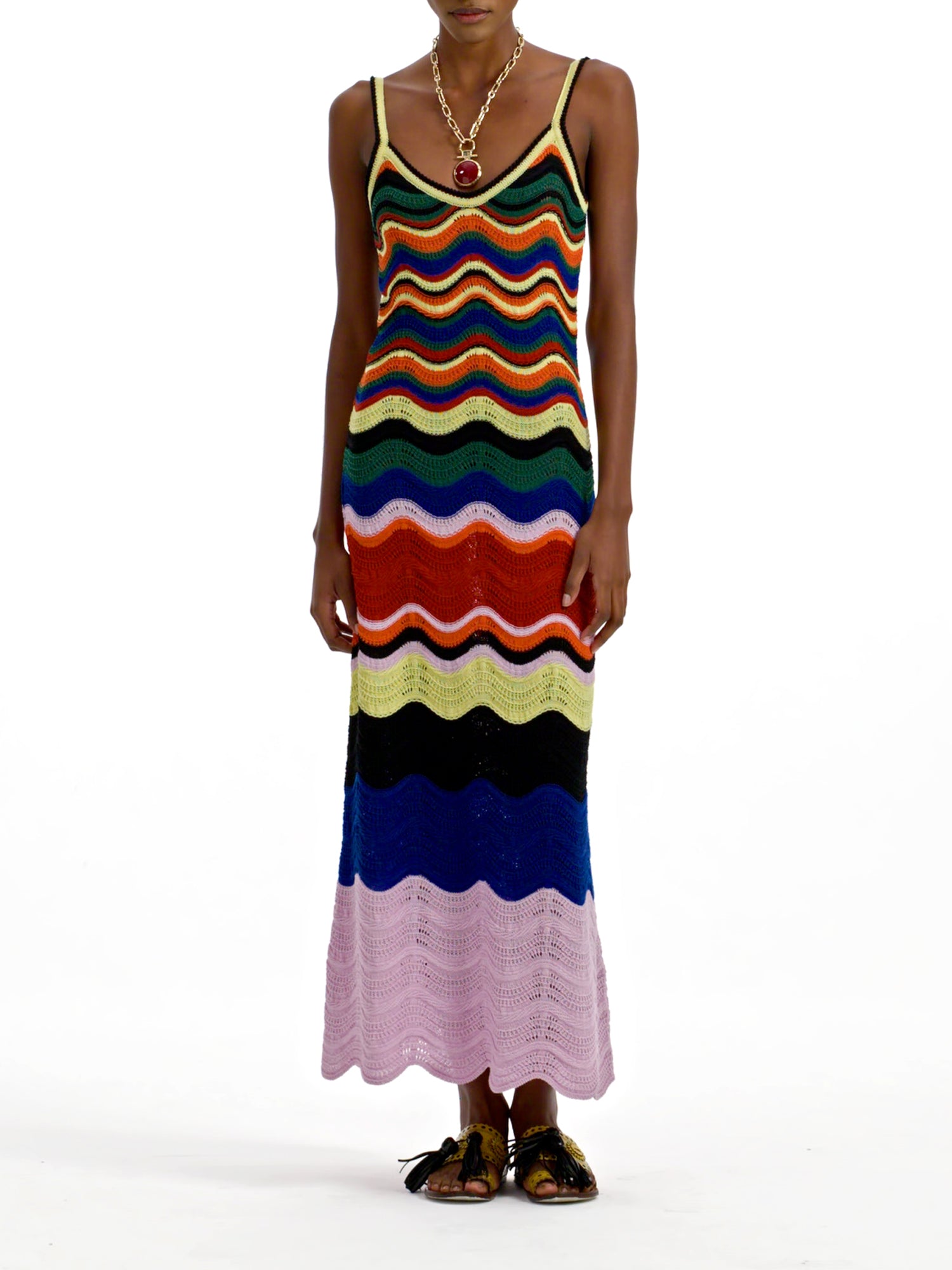 Crochet Chevron Sundress