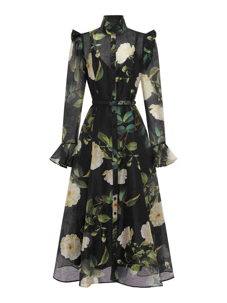 Carina 'LBD' Butterfly Sleeve Dress main image 1