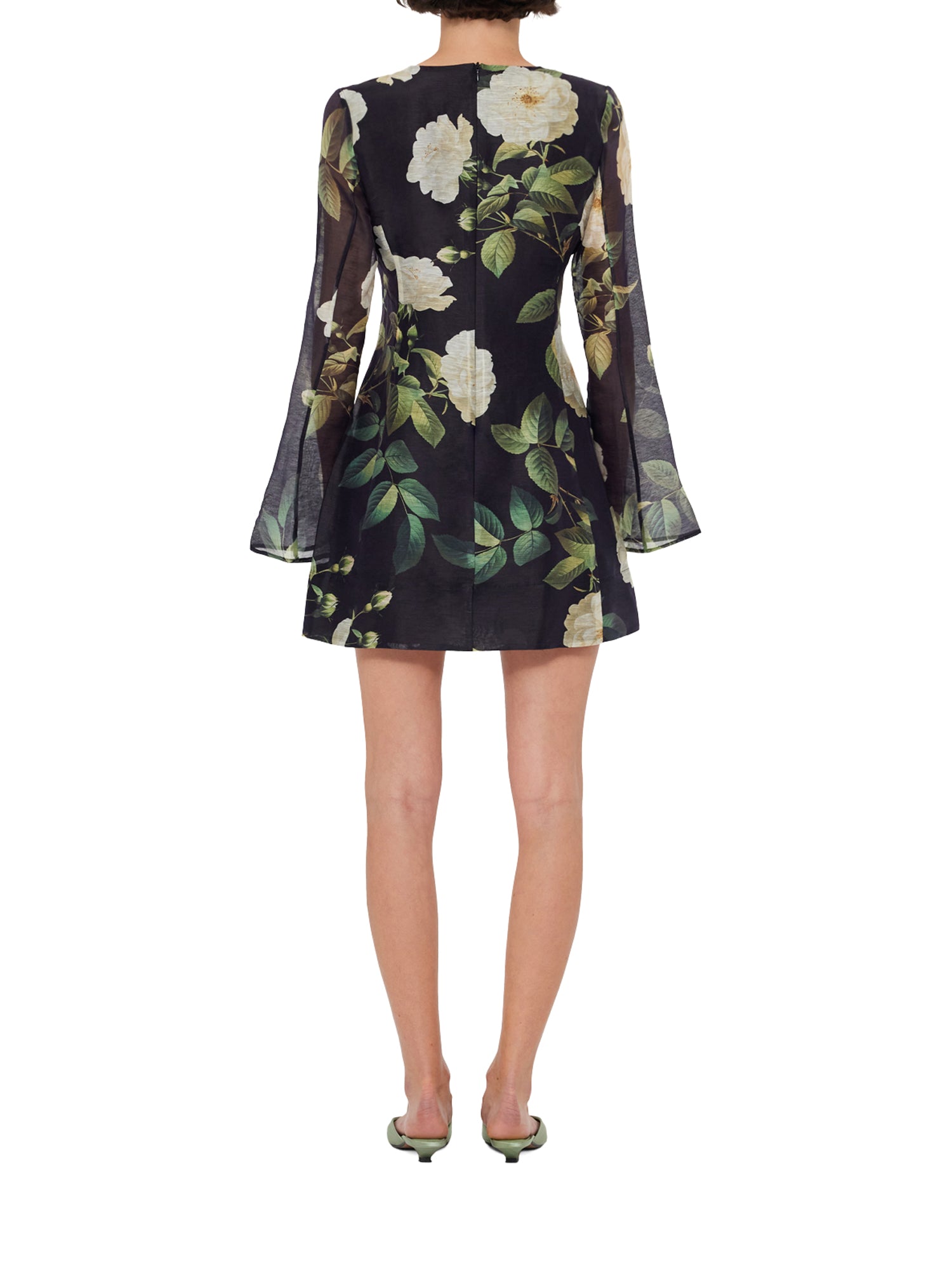 Suzanne Bell Sleeve Mini Dress