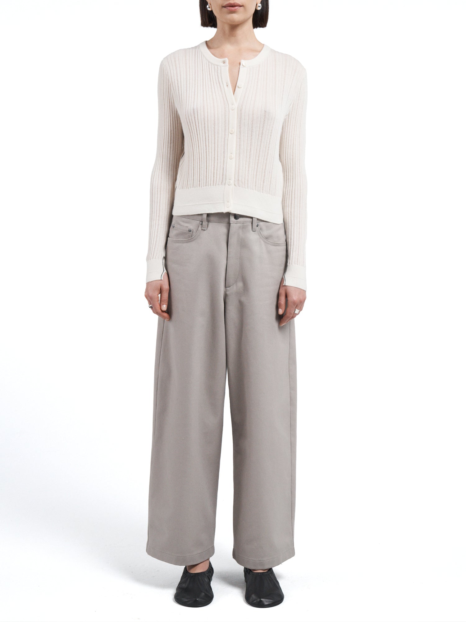 Pointelle Petite Cardigan