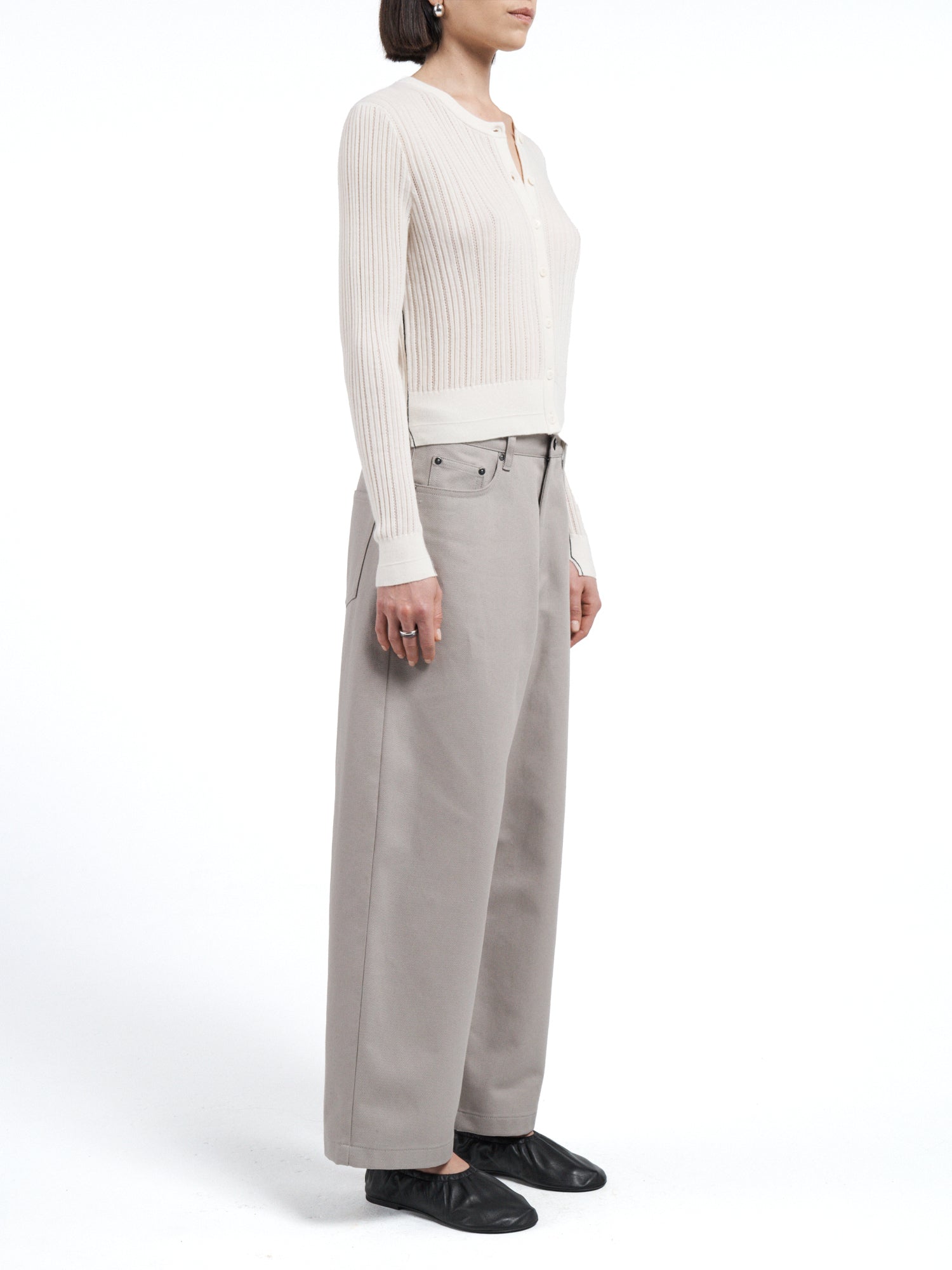 Pointelle Petite Cardigan