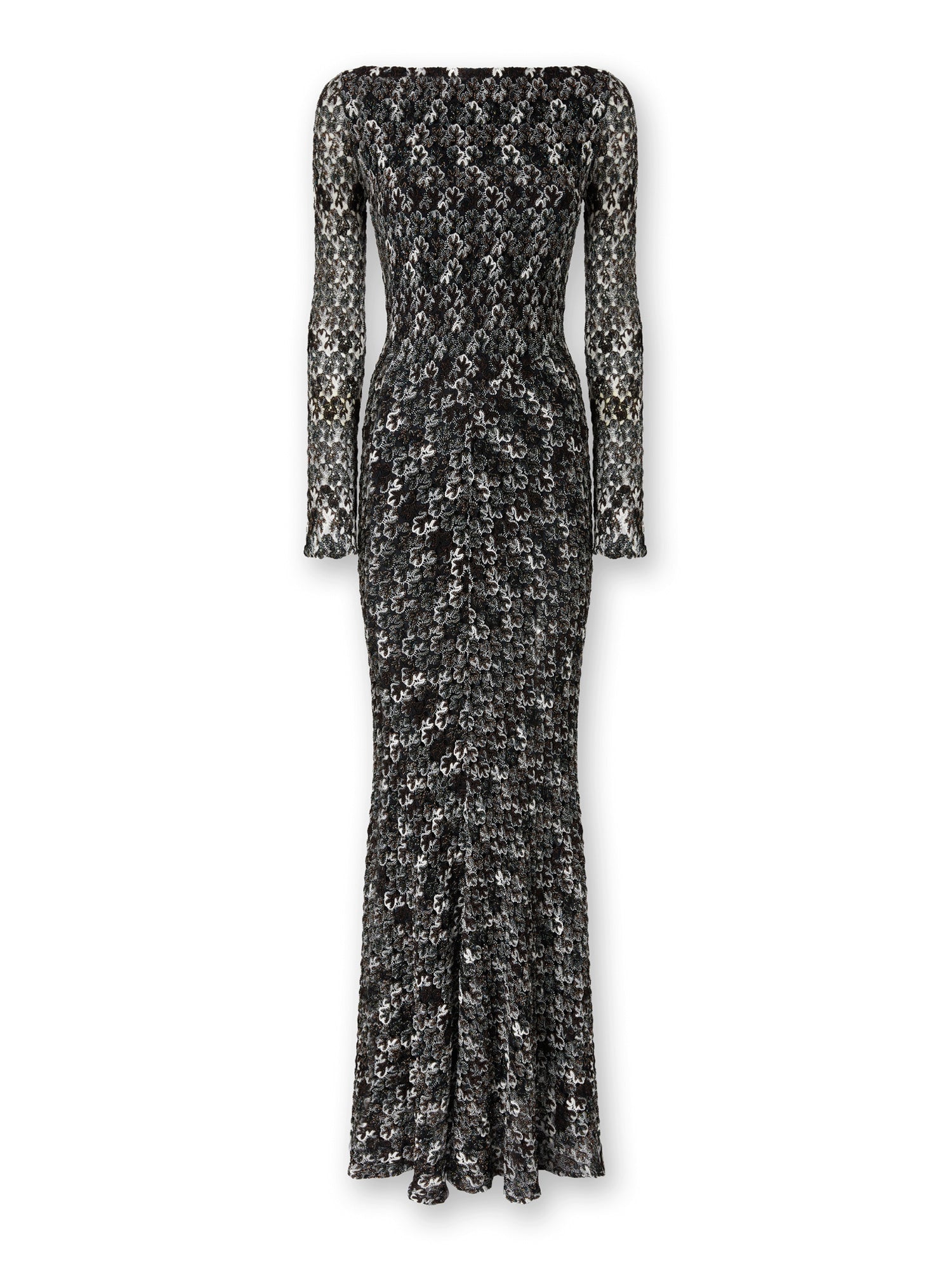Lace Knit Maxi Dress