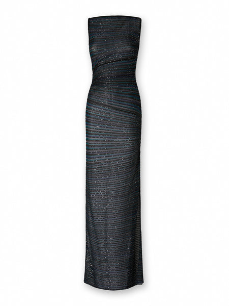 missoni metallic knit dress Vintage Missoni Metallic Knit Dress