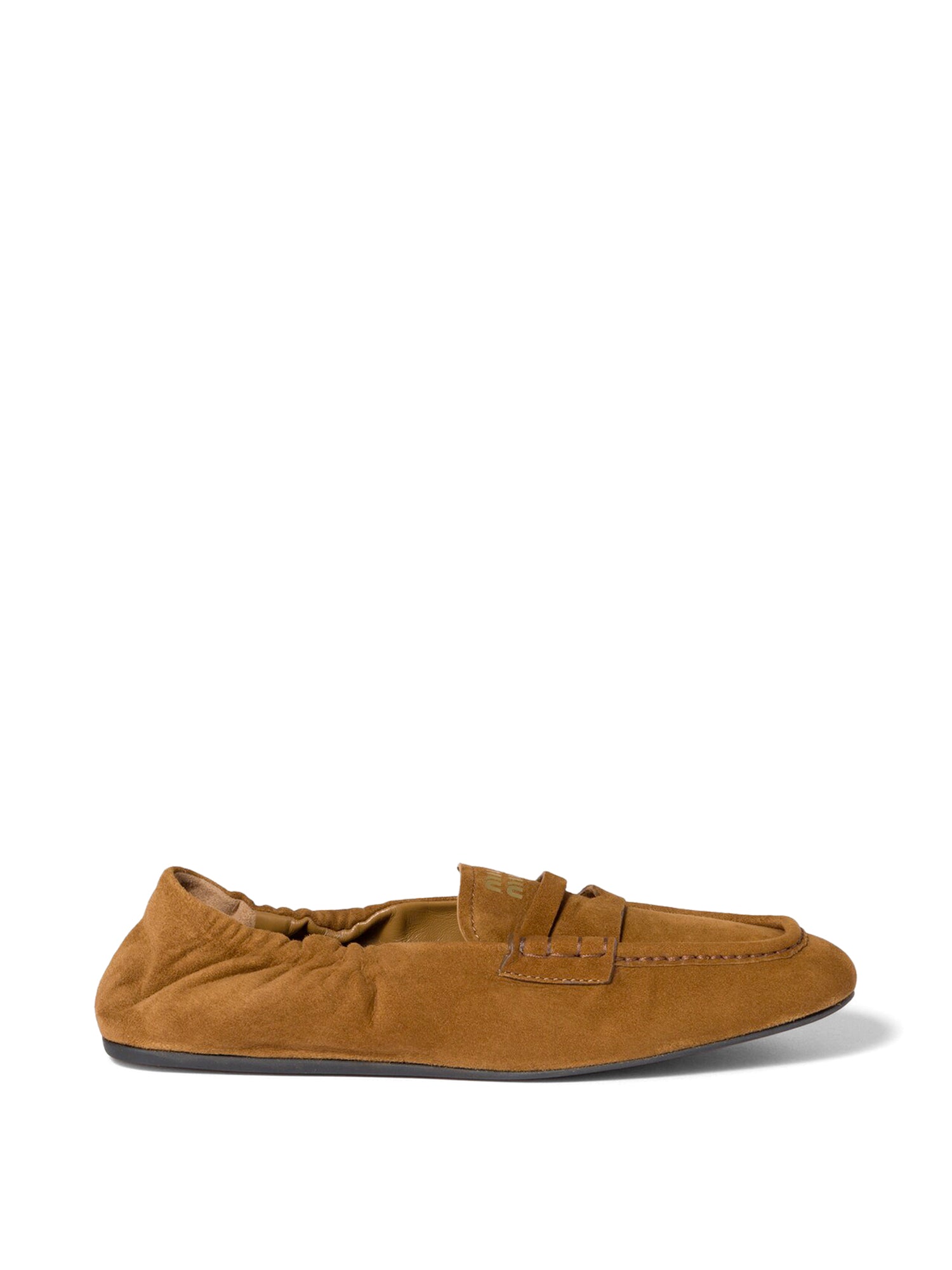 Ruches Suede Loafers