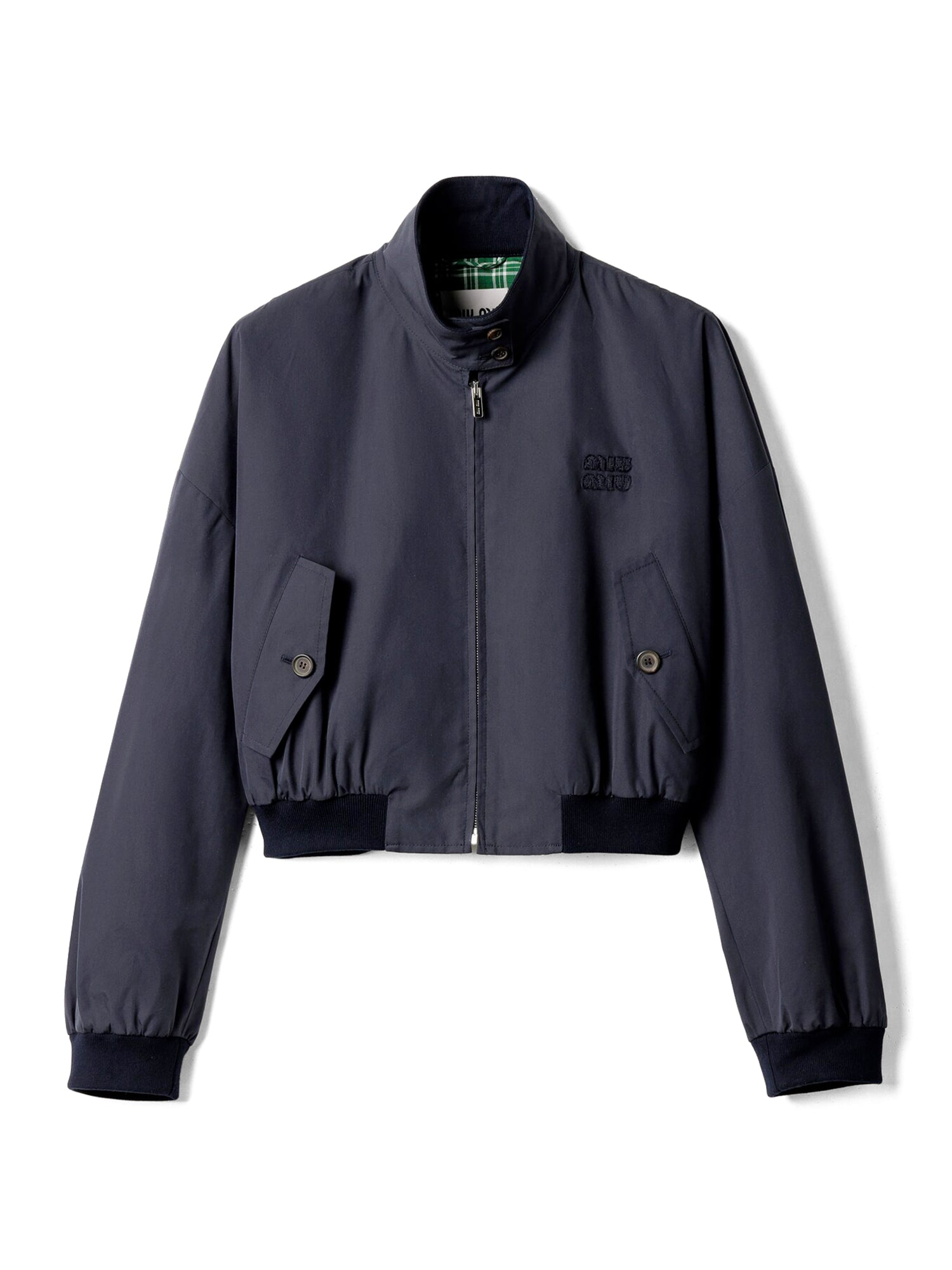 Panama Cotton Blouson Jacket