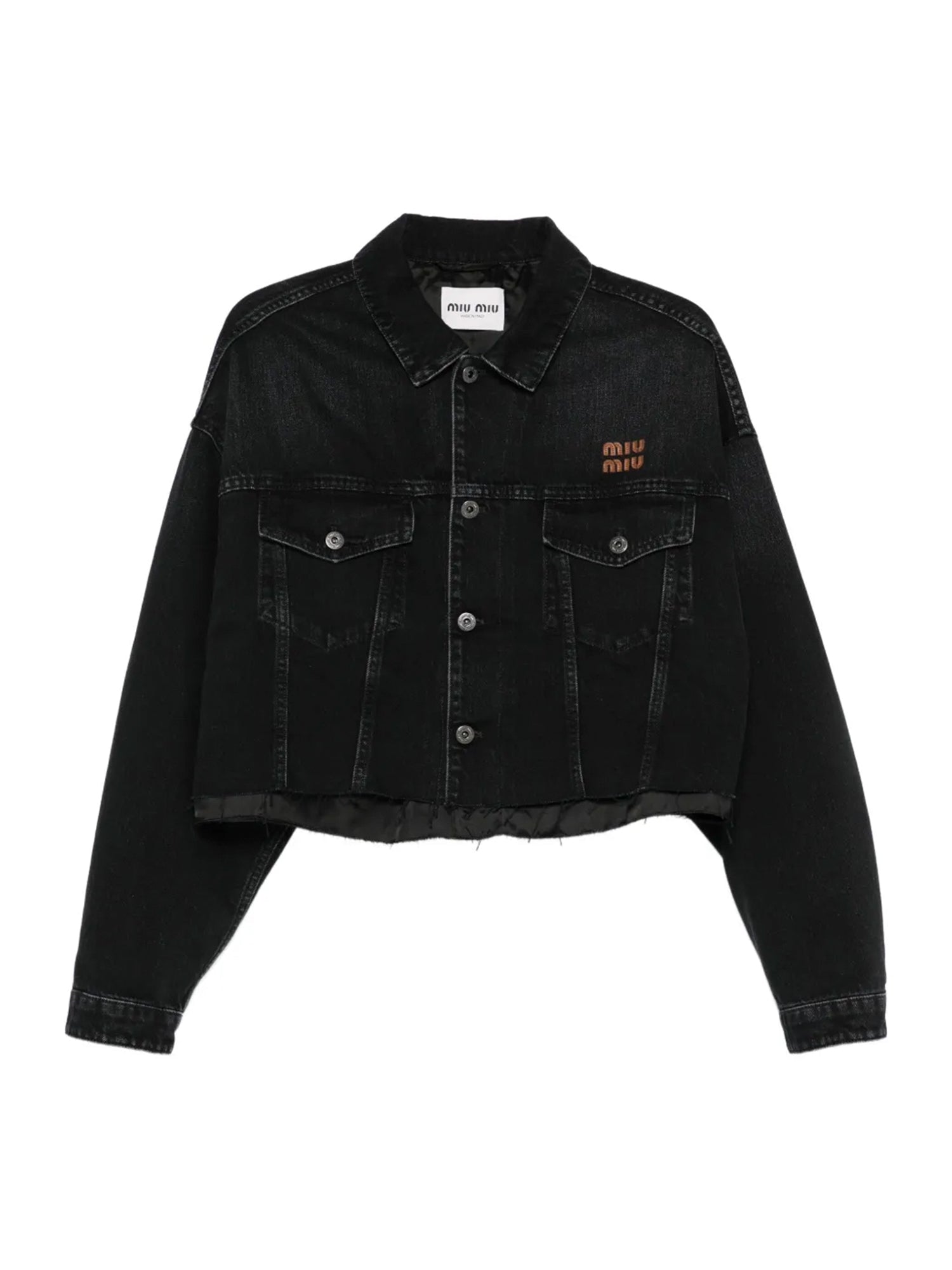Raw Hem Denim Jacket
