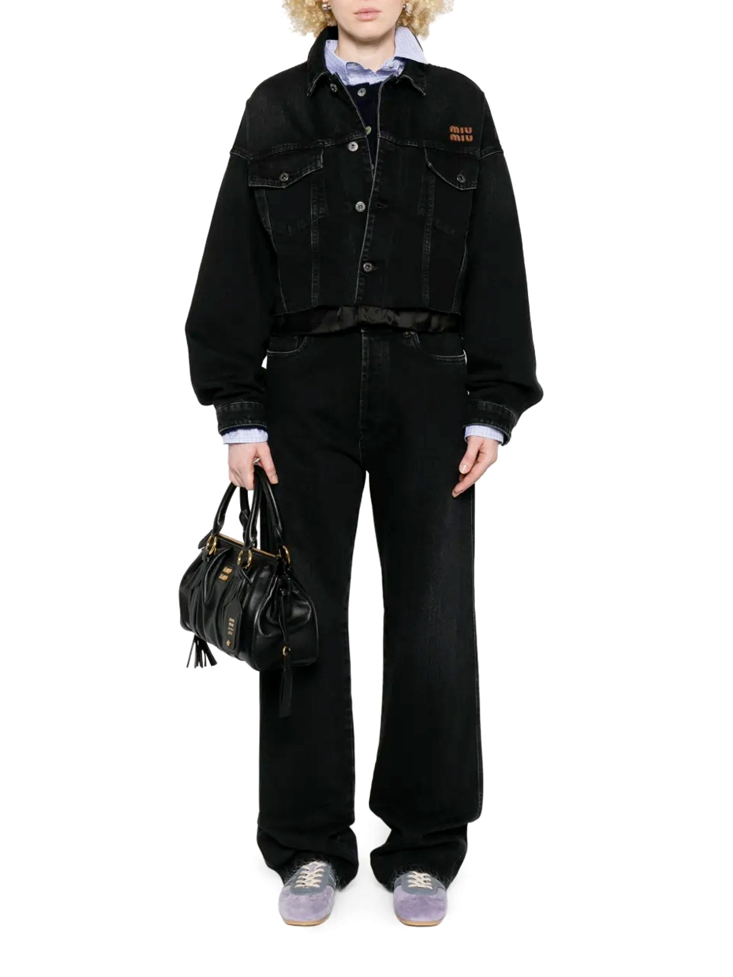 Raw Hem Denim Jacket