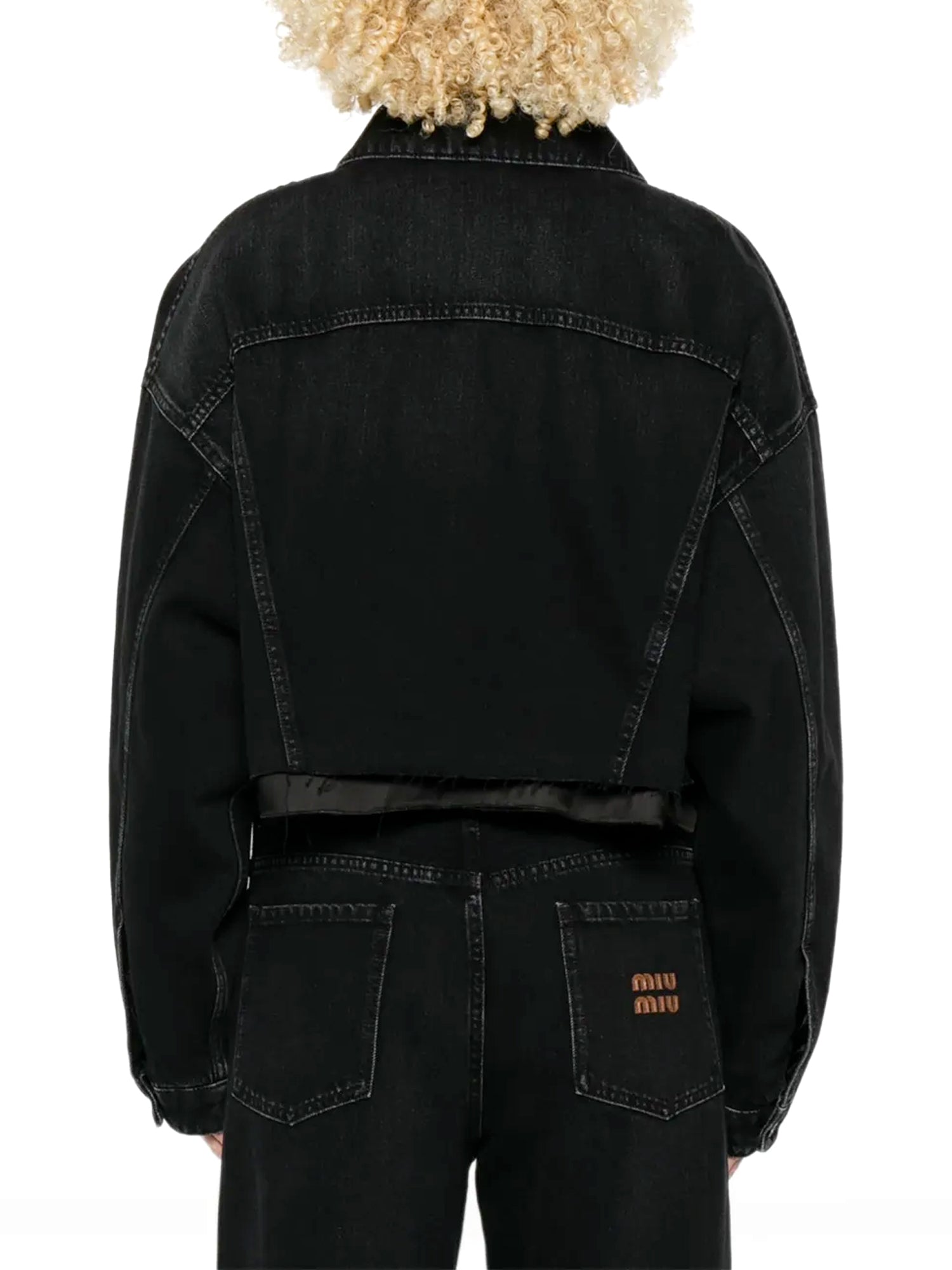 Raw Hem Denim Jacket