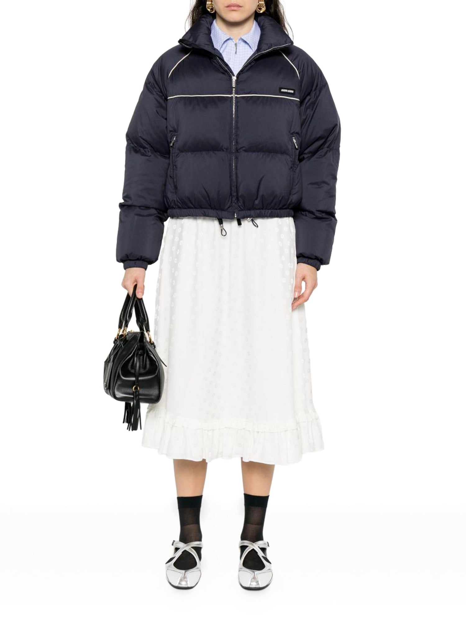 Cropped Puffer Jacket
