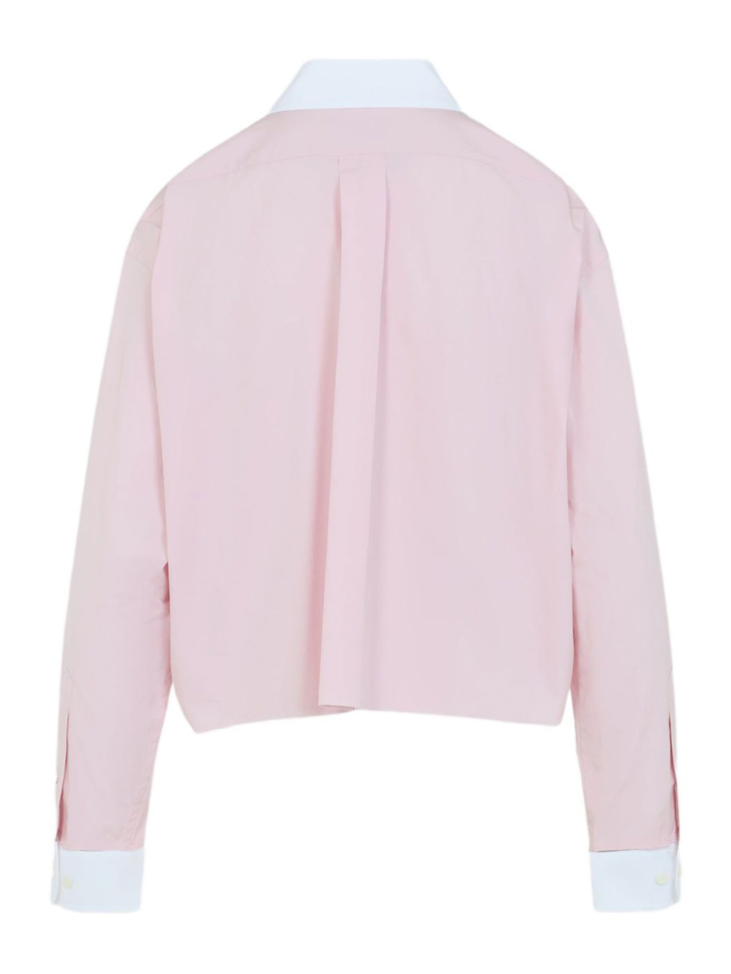 Raw-Edge Poplin Shirt