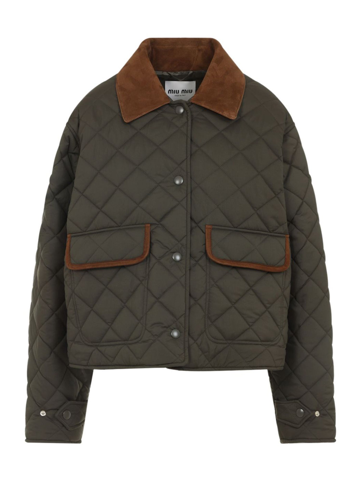 Quilted Technical Pongé Blouson Jacket