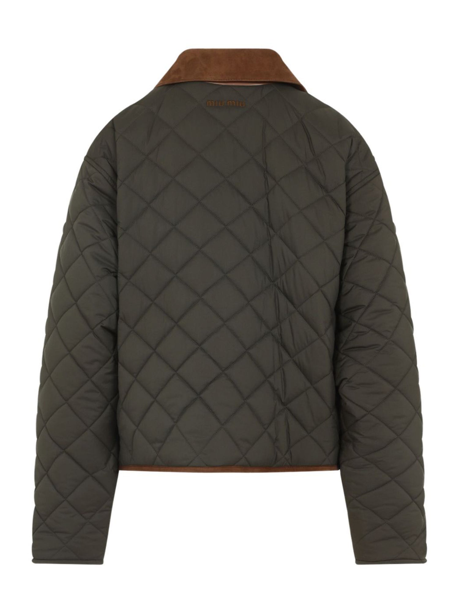 Quilted Technical Pongé Blouson Jacket