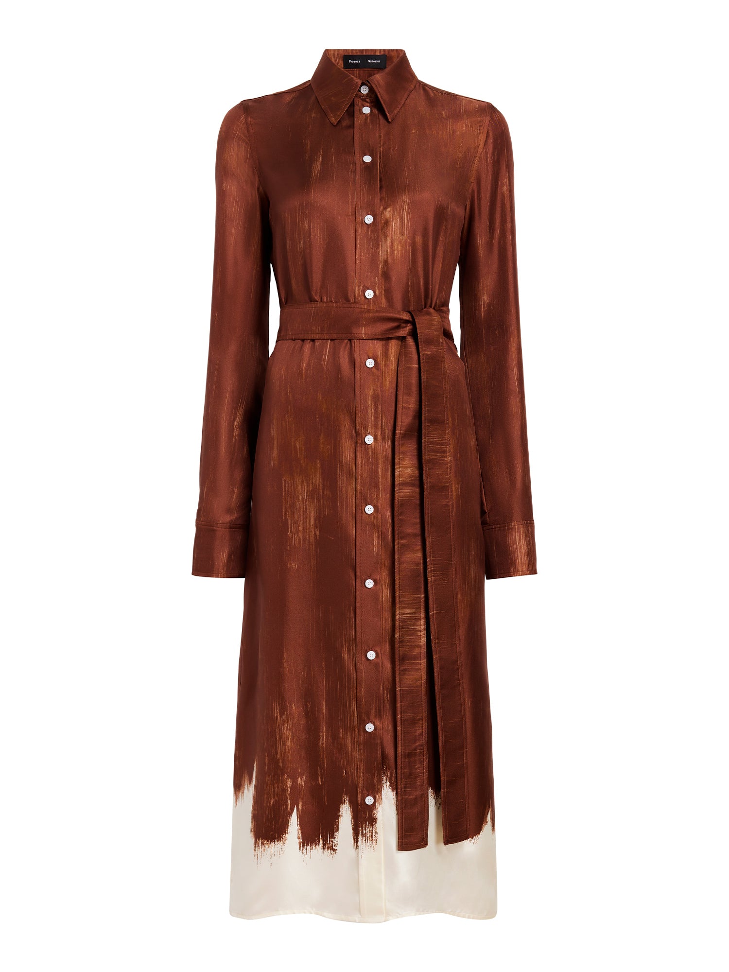 Amaya Silk Twill Shirtdress