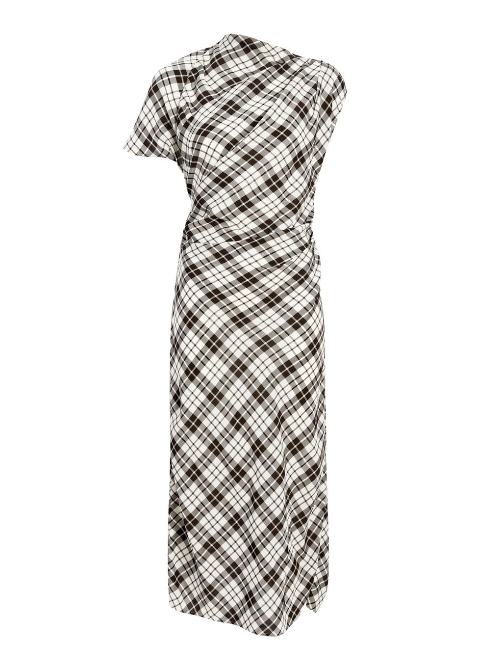 Proenza Schouler | Hallie Plaid Midi Dress Kirna Zabte Proenza Schouler | Hallie Plaid Midi Dress Kirna Zabte