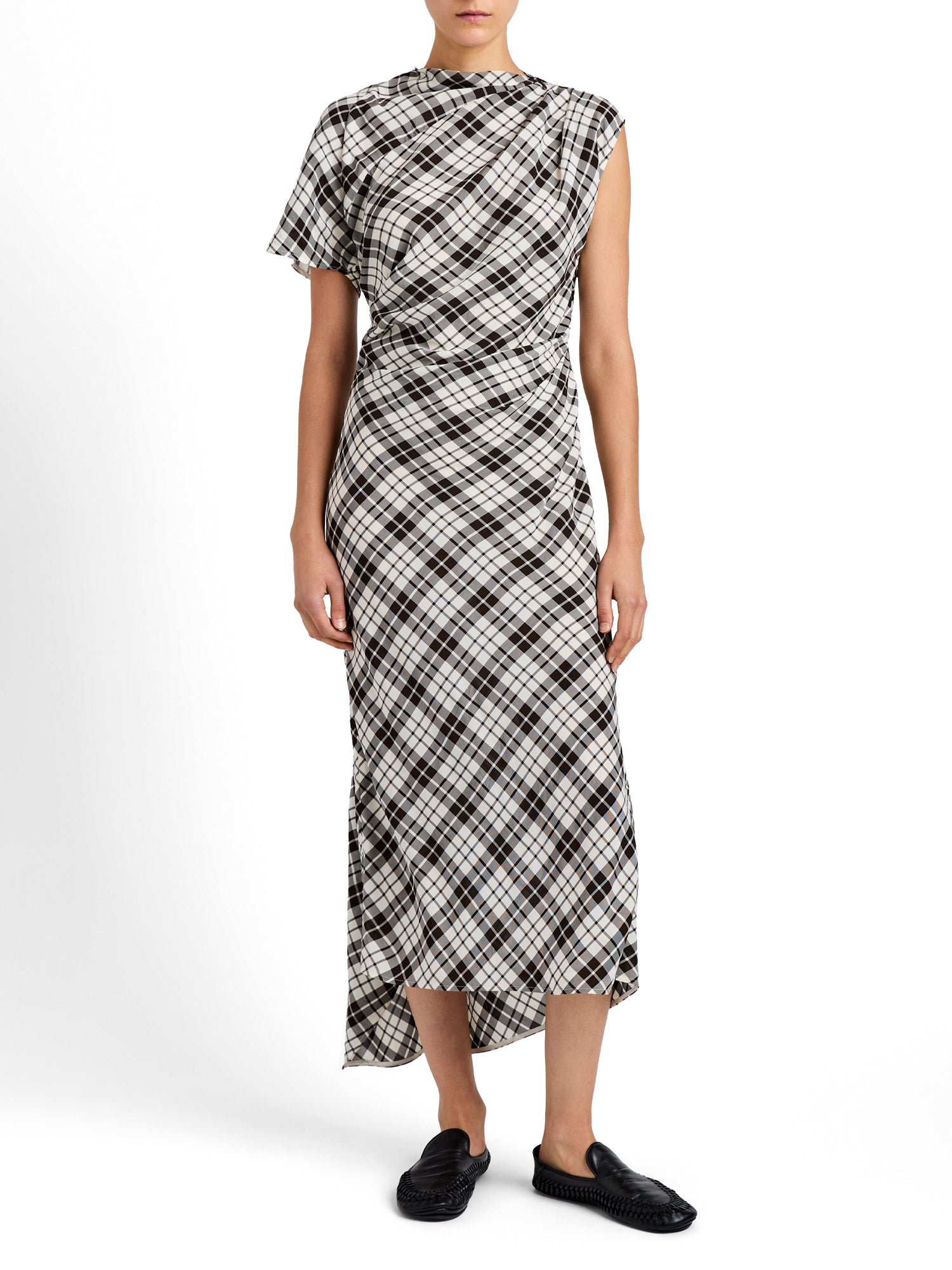 Proenza Schouler | Hallie Plaid Midi Dress – Kirna Zabête