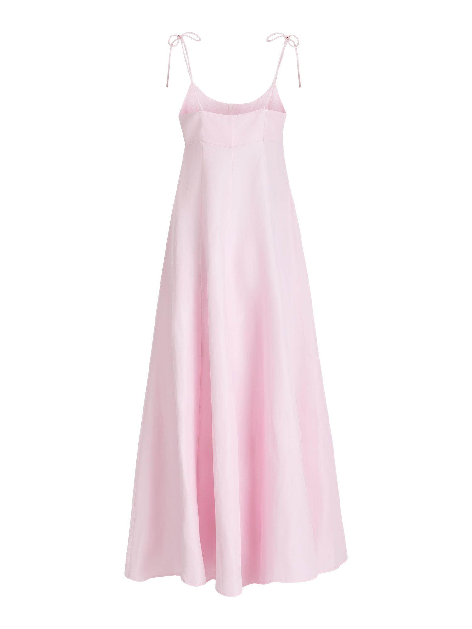 Linen Viscose High Garden Maxi Dress