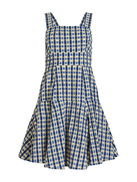 Rosie Assoulin | Seersucker Check Skater Dress – Kirna Zabête