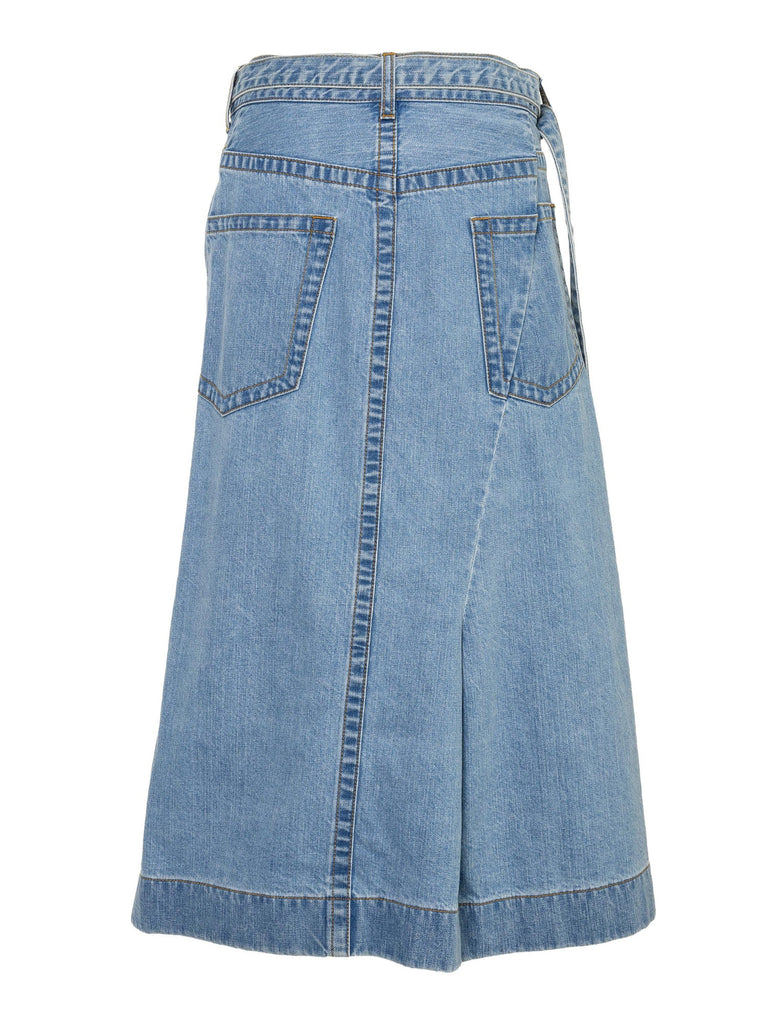 Sacai | Asymmetric Denim Midi Skirt – Kirna Zabête