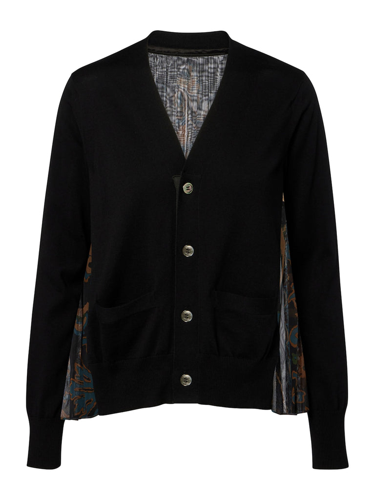 Sacai | Floral Pleat-Back Cardigan – Kirna Zabête