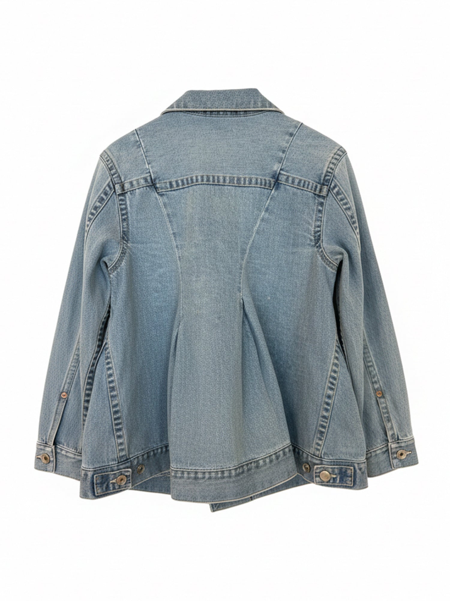 Asymmetric Denim Jacket