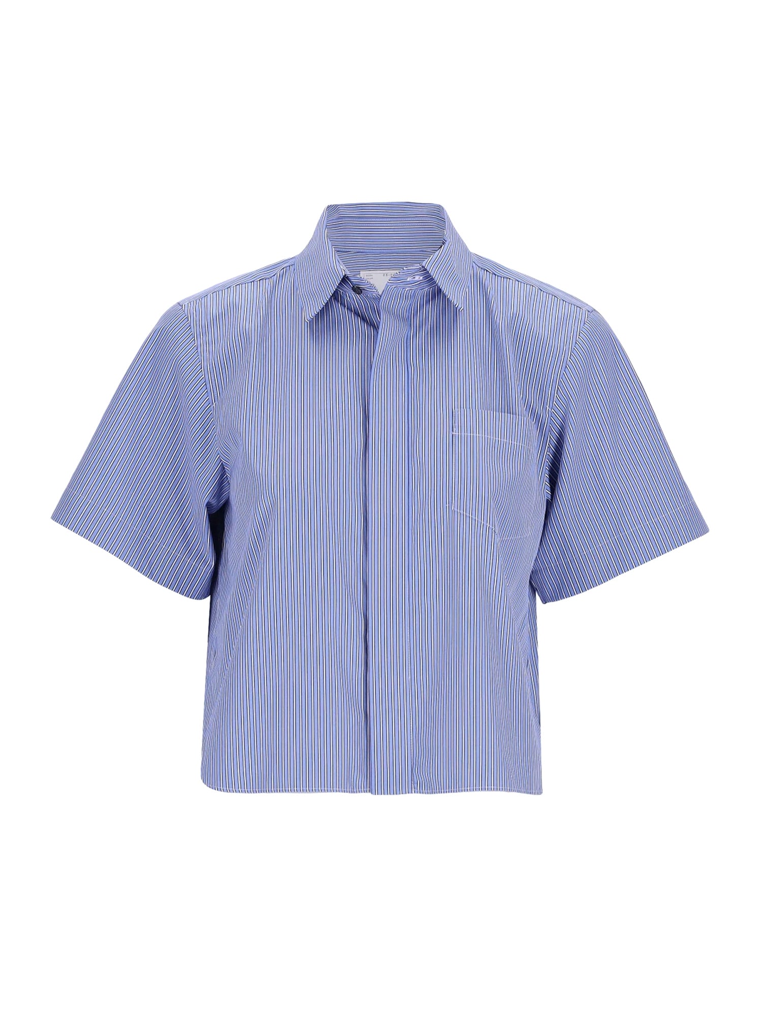 Short Sleeve Poplin Shirt