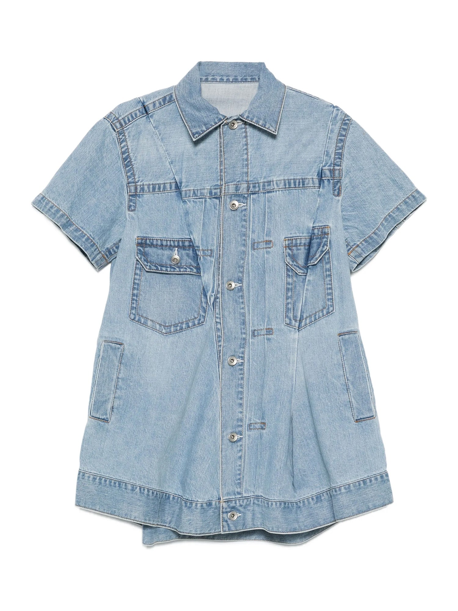 Sacai | Deconstructed Denim Mini Dress – Kirna Zabête
