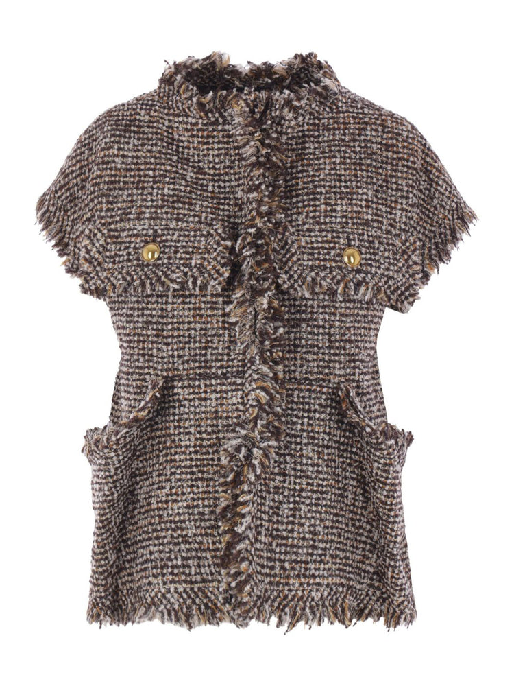 sacai ツイードベスト Sacai | Tweed Vest – Kirna Zabête