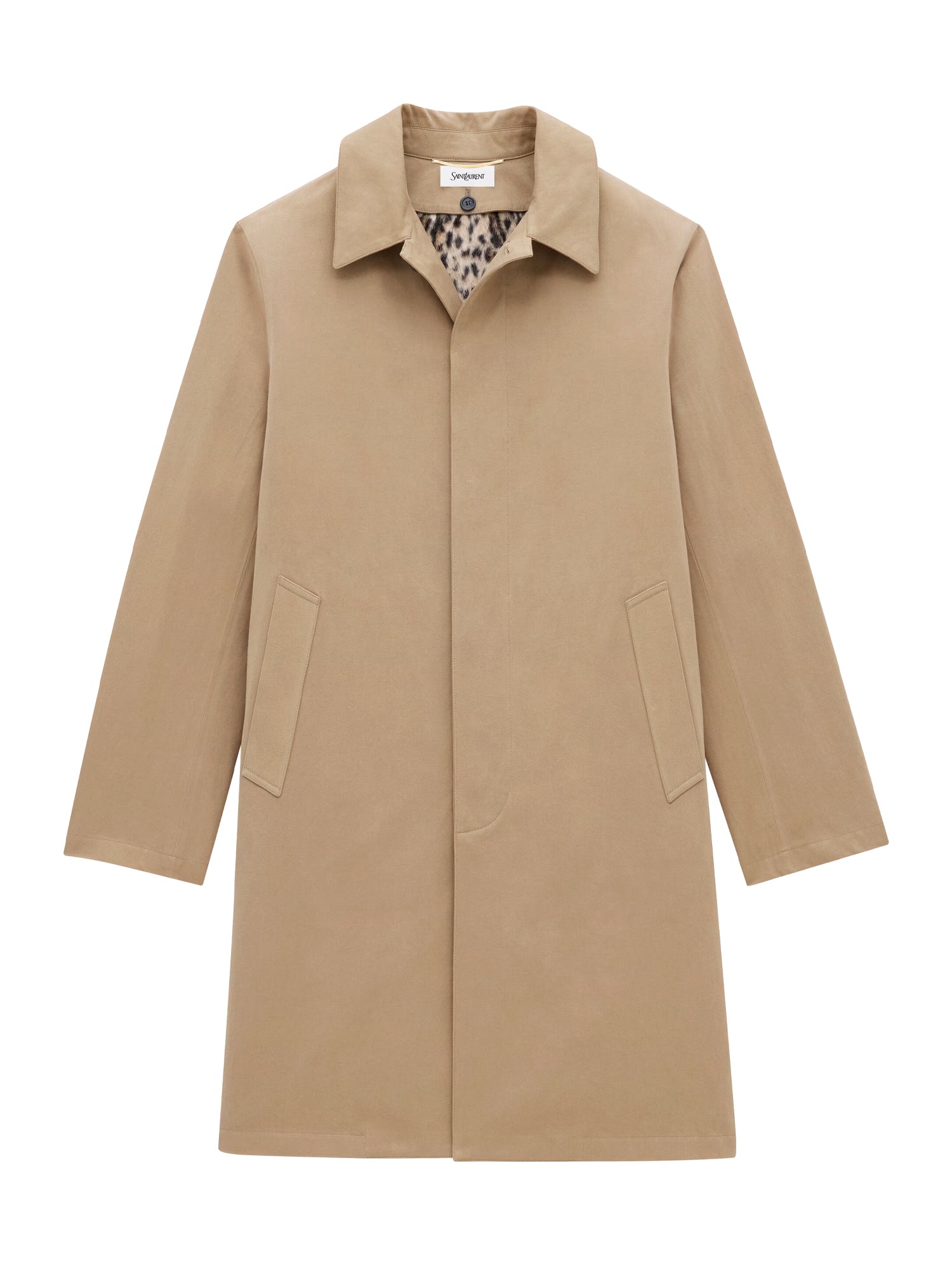 Cotton Gabardine Coat