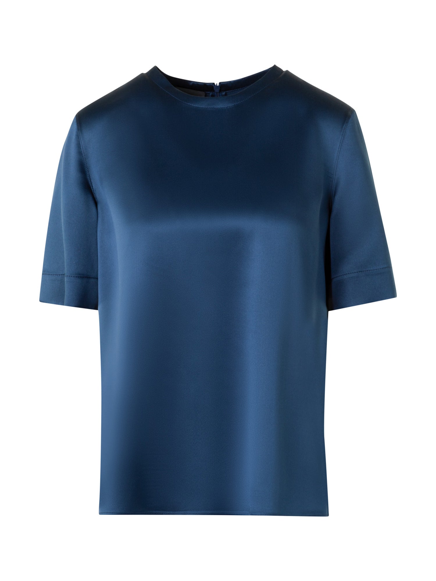 Silk T-Shirt Blouse