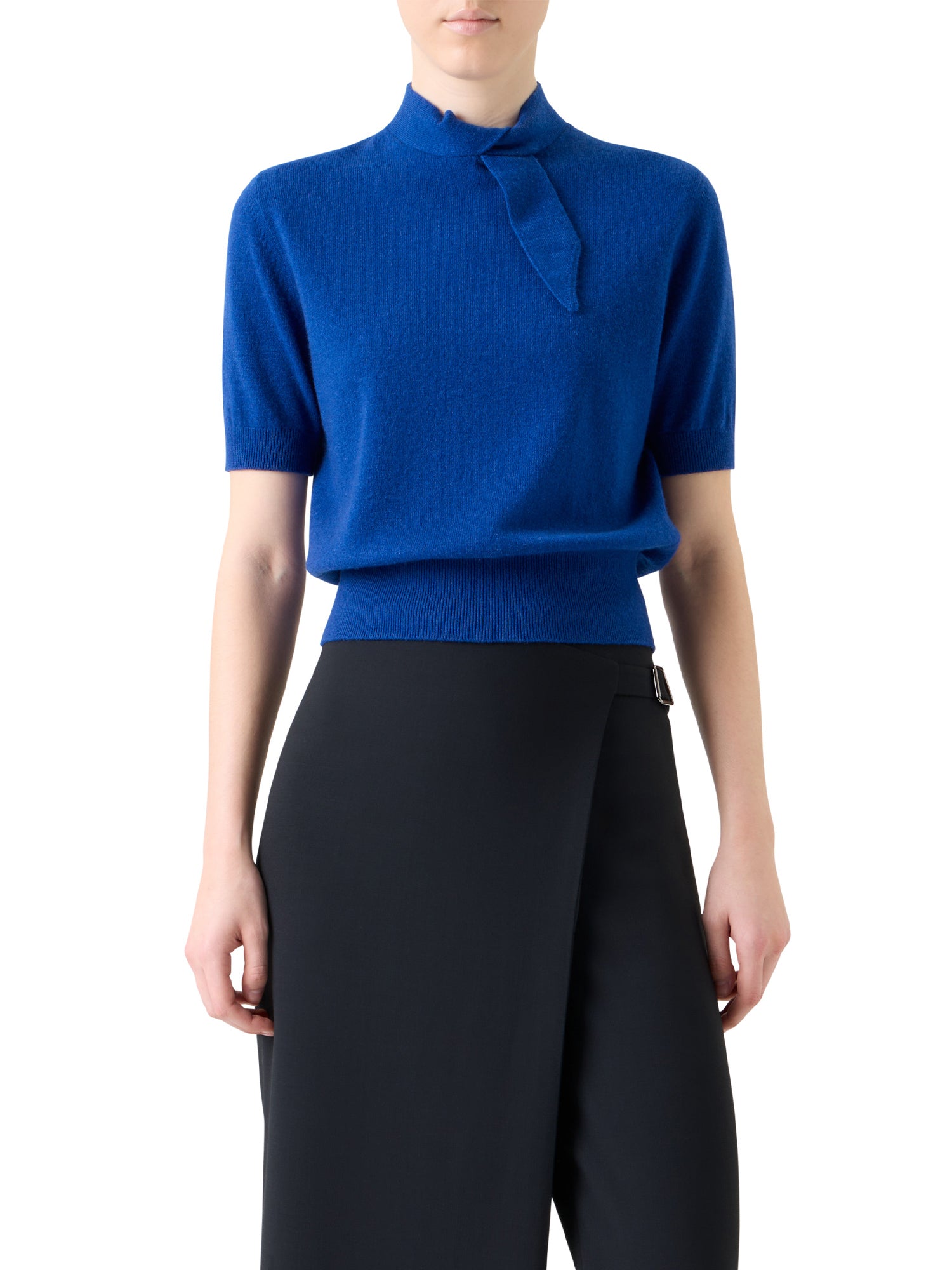 Short Cashmere Pullover
