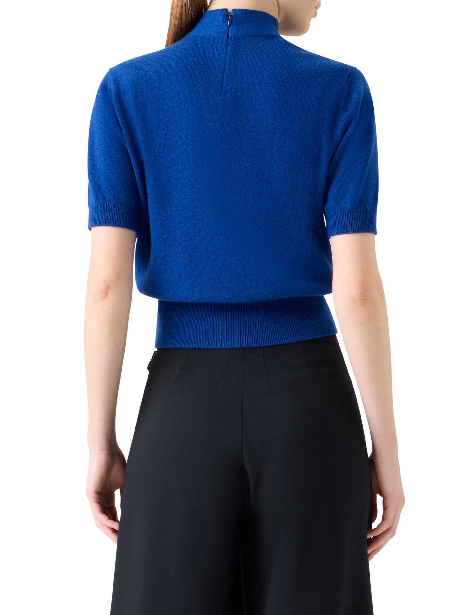 Short Cashmere Pullover