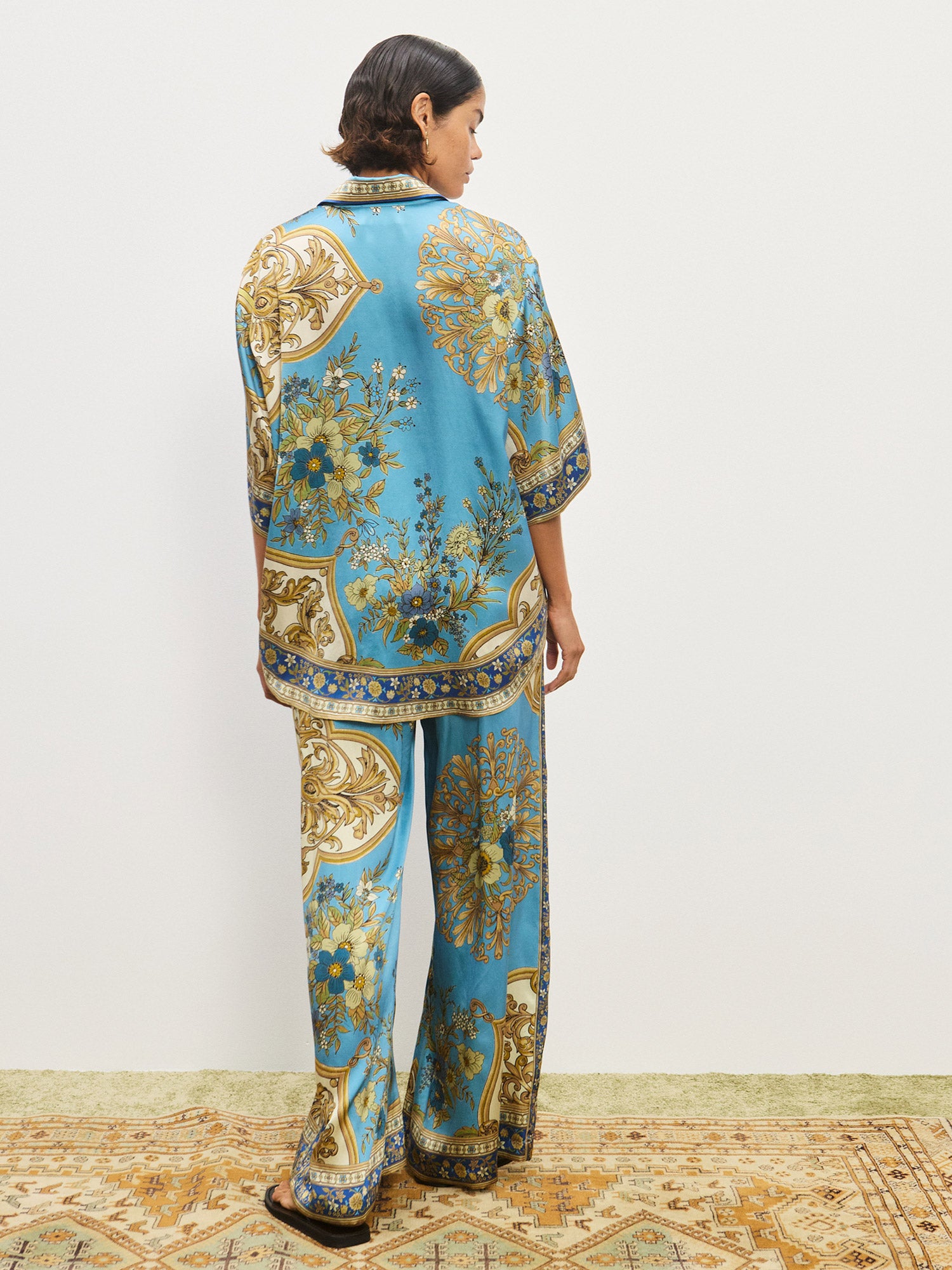 Cassie Silk Pants
