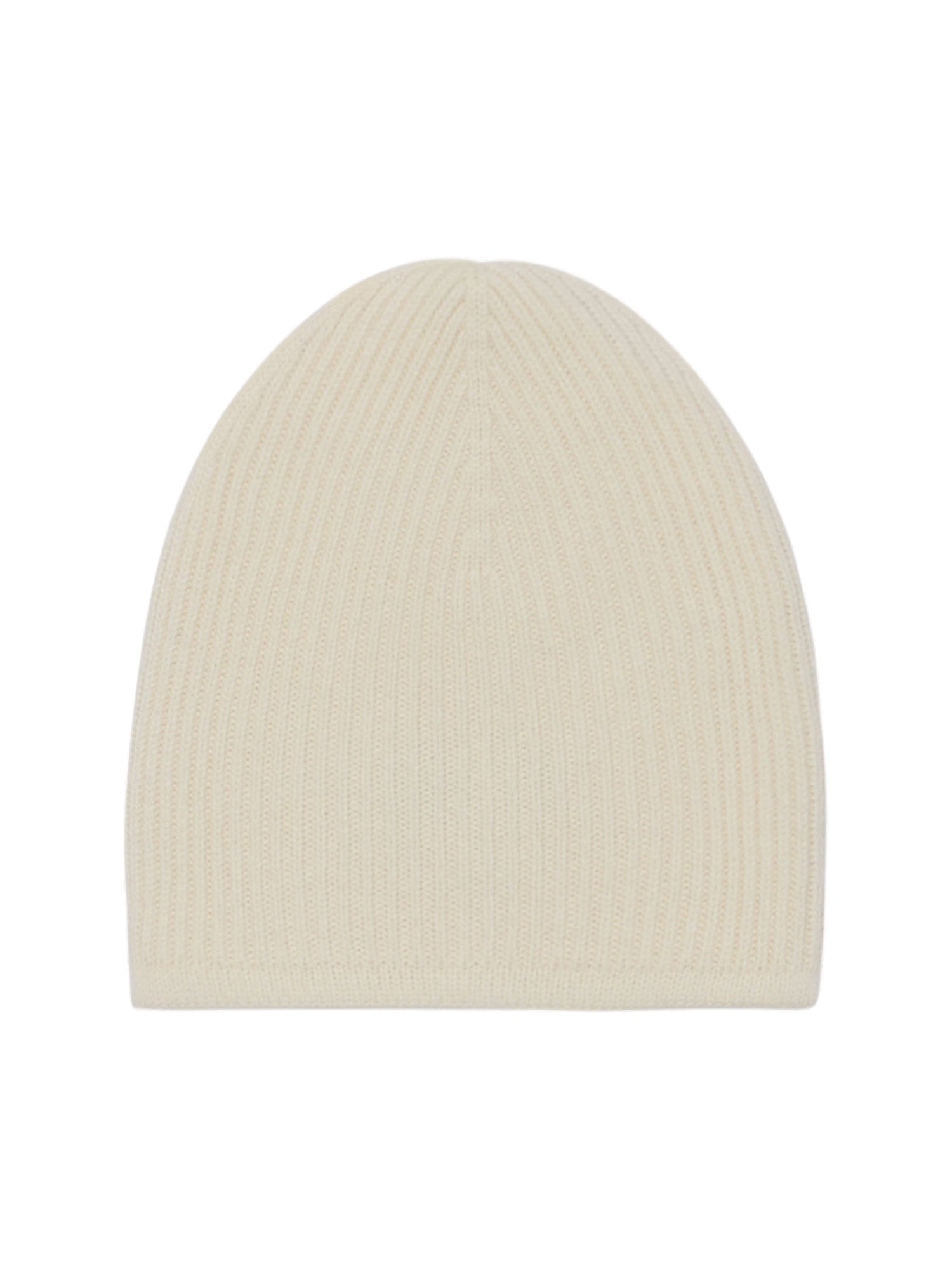 Ribbed Cashmere Beanie