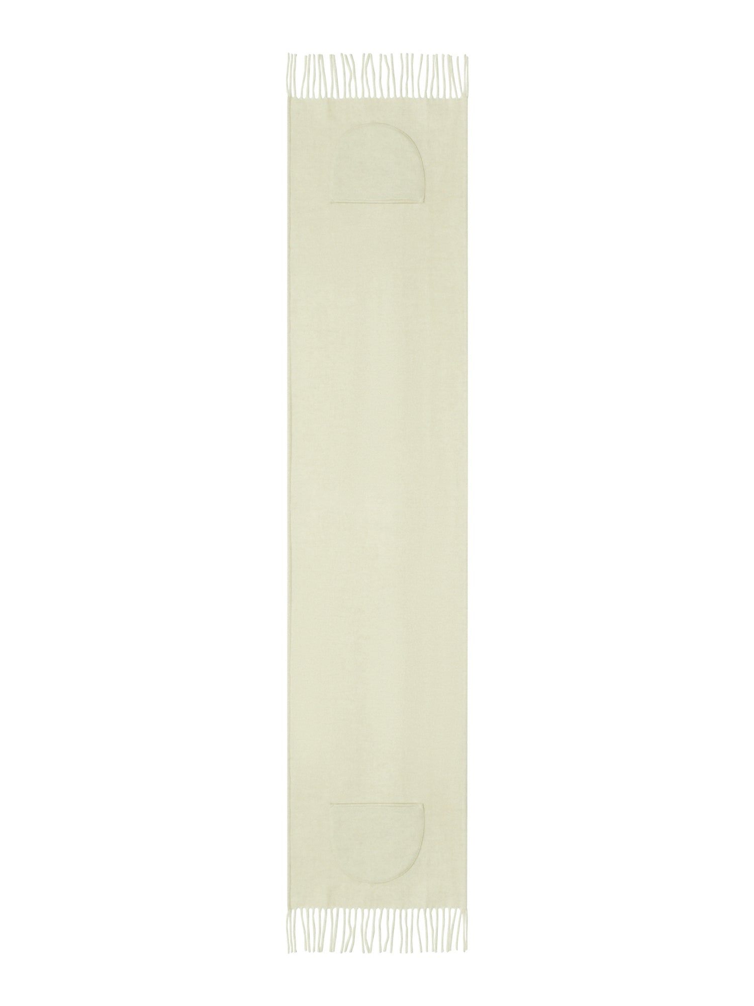 Gatsby Cashmere Scarf with Fringe Trim and Pockets