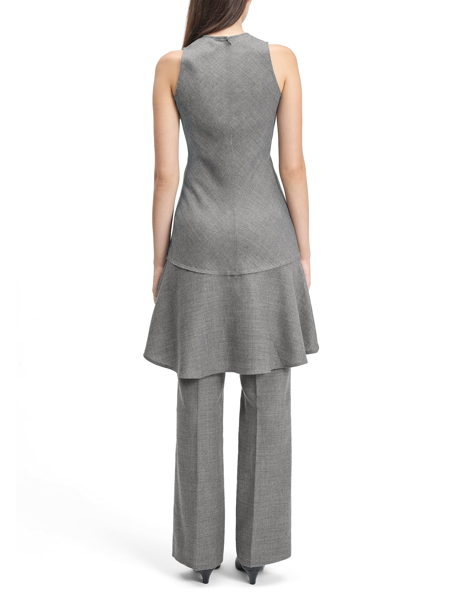 Shield Melange Mini Dress