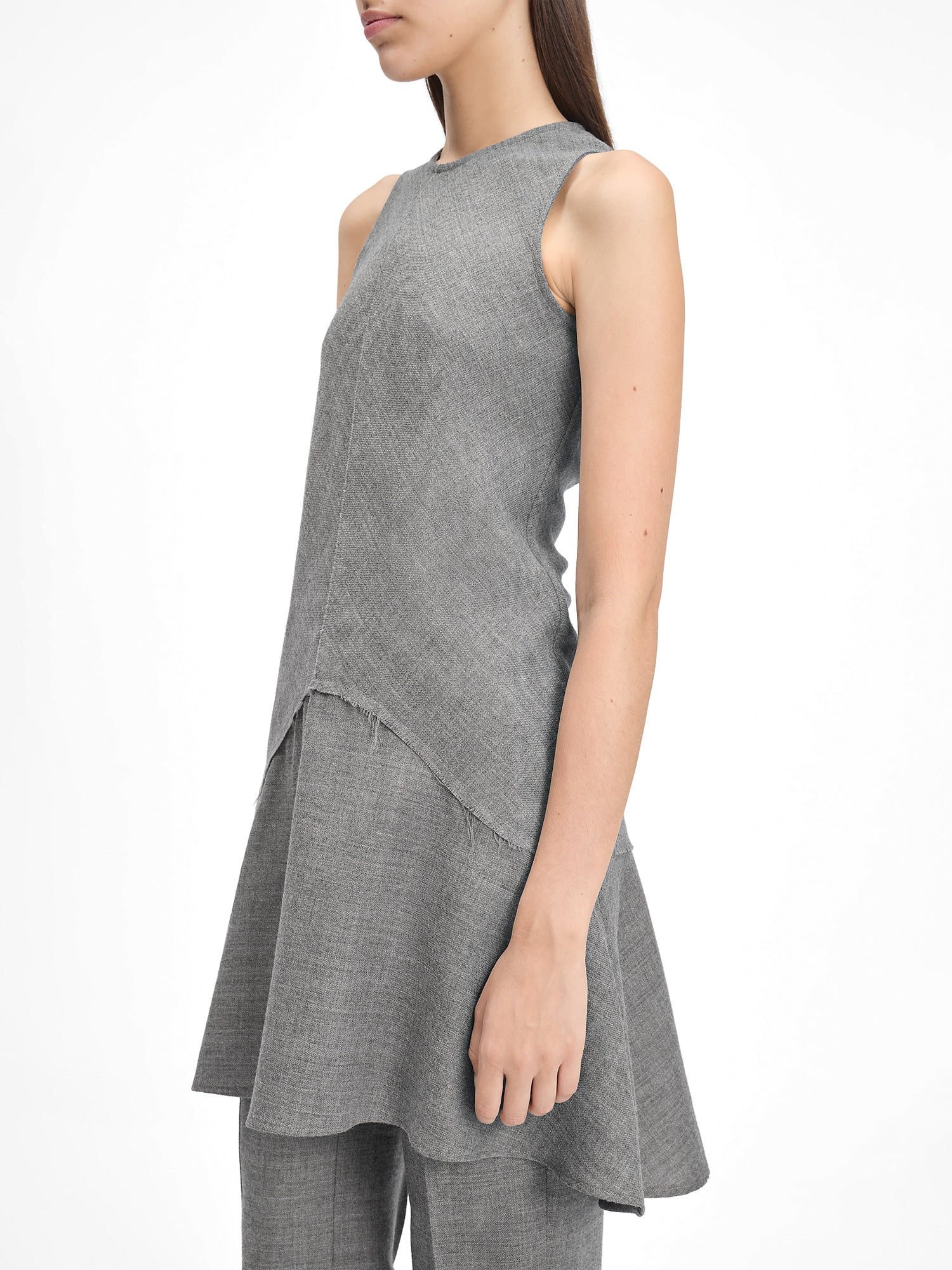 Shield Melange Mini Dress
