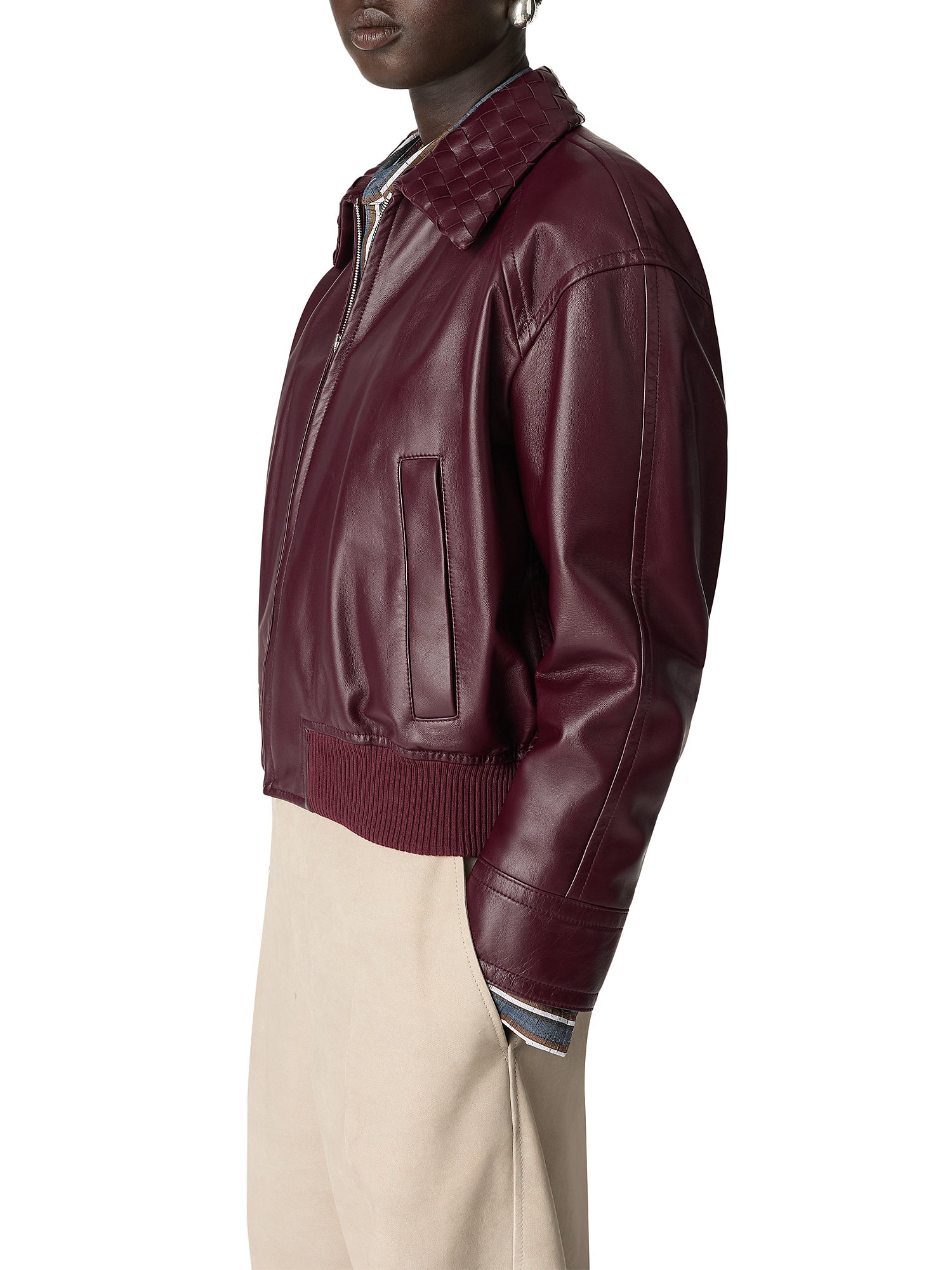 Leather Blouson