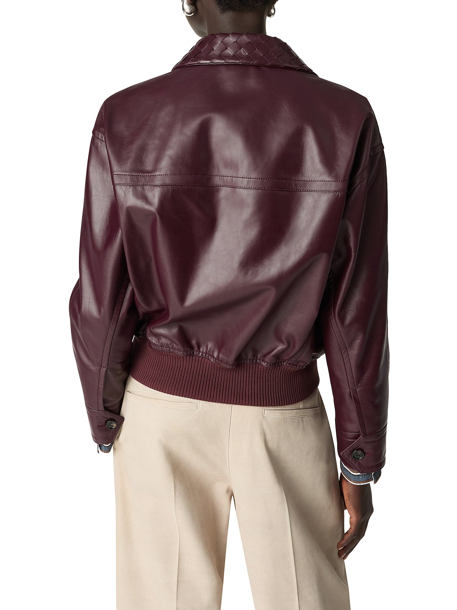 Leather Blouson