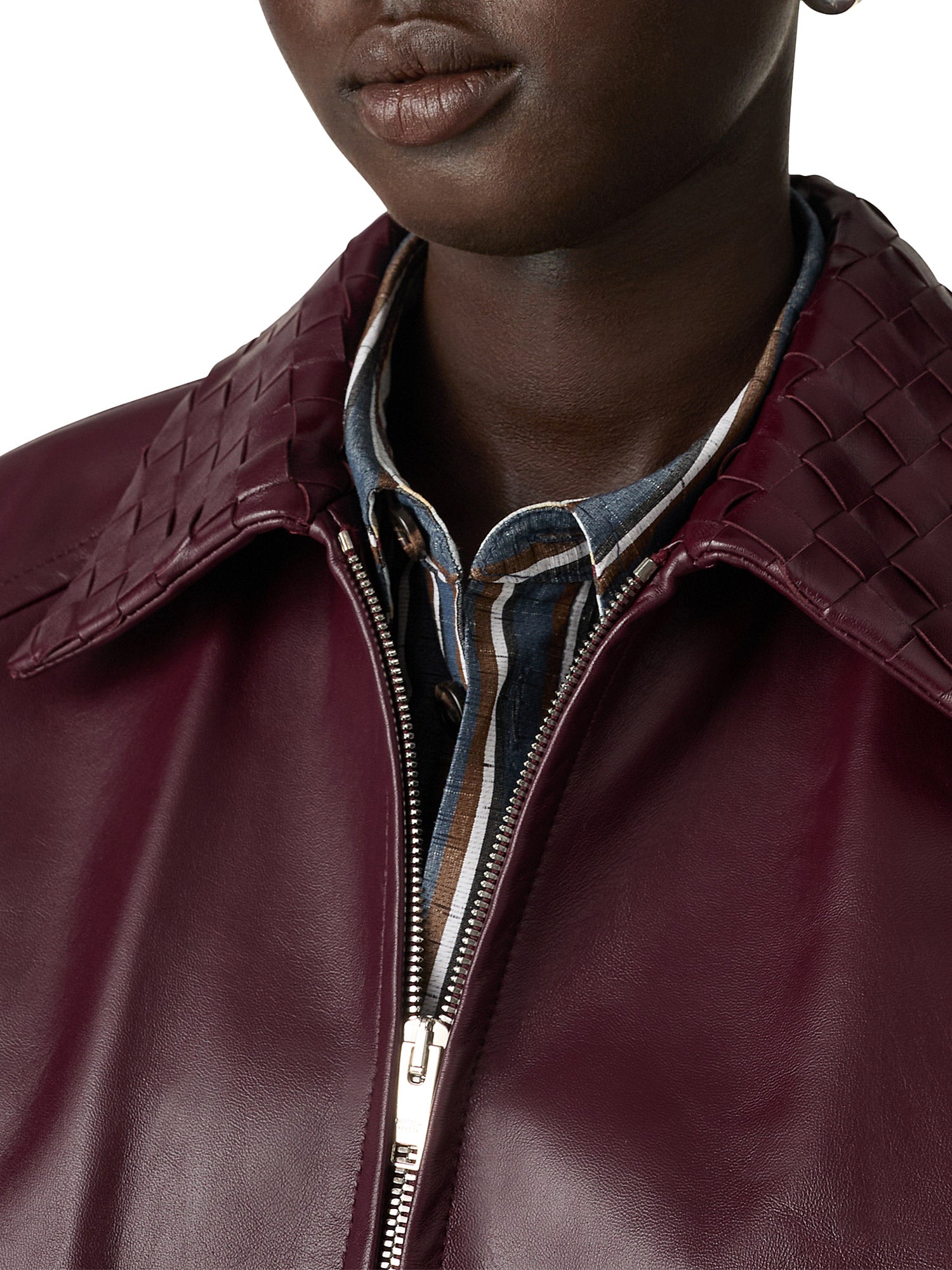 Leather Blouson