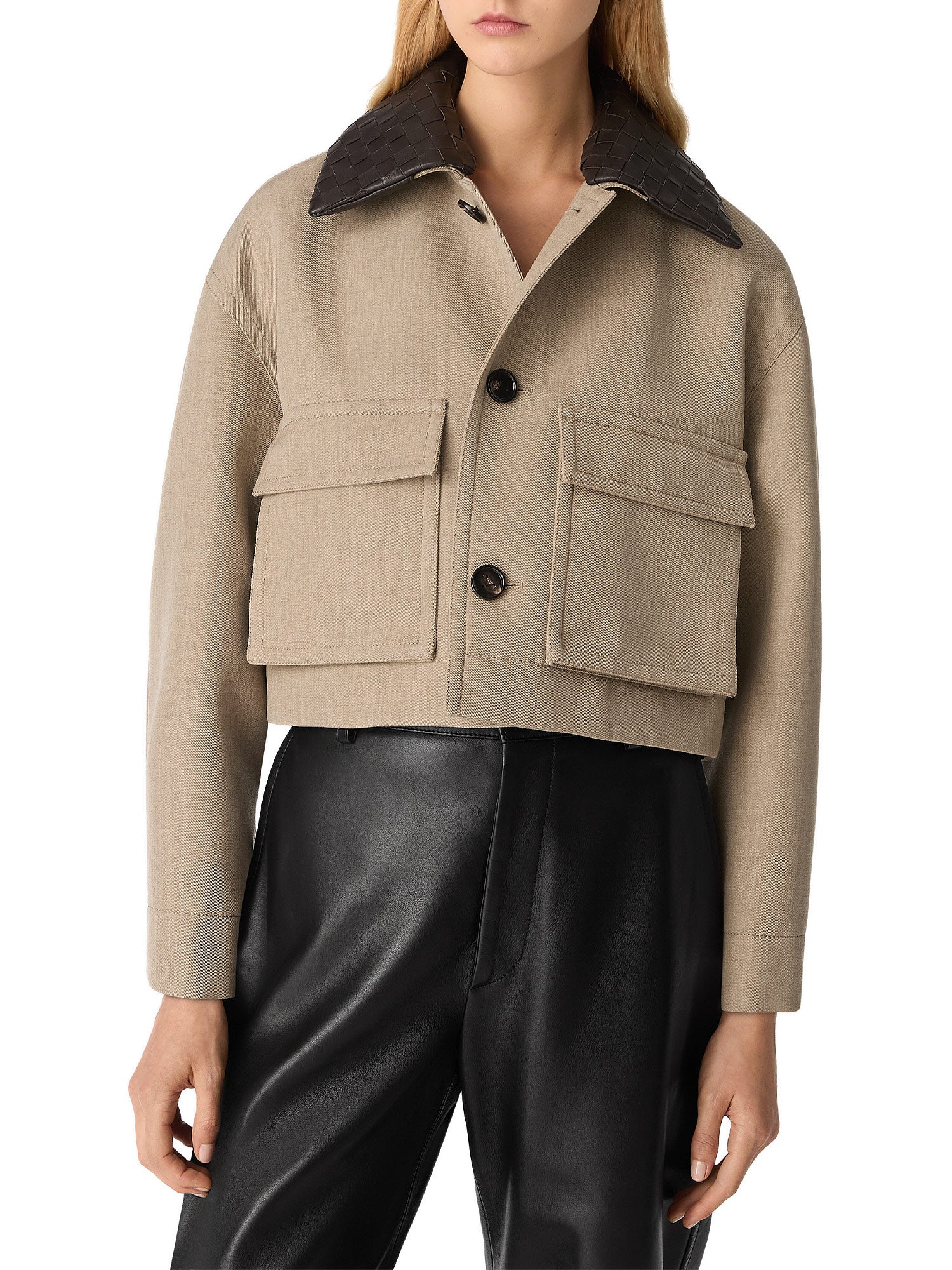 Wool Twill Blouson